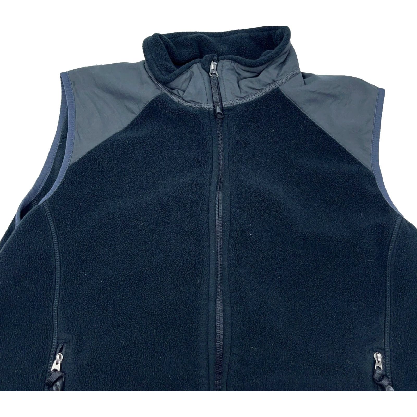 Eddie Bauer Eddie Bauer Vest Men XL Black Gray Fleece Zip Vest Layer Outdoor Hiking Size US XL / EU 56 / 4 - 2 Thumbnail