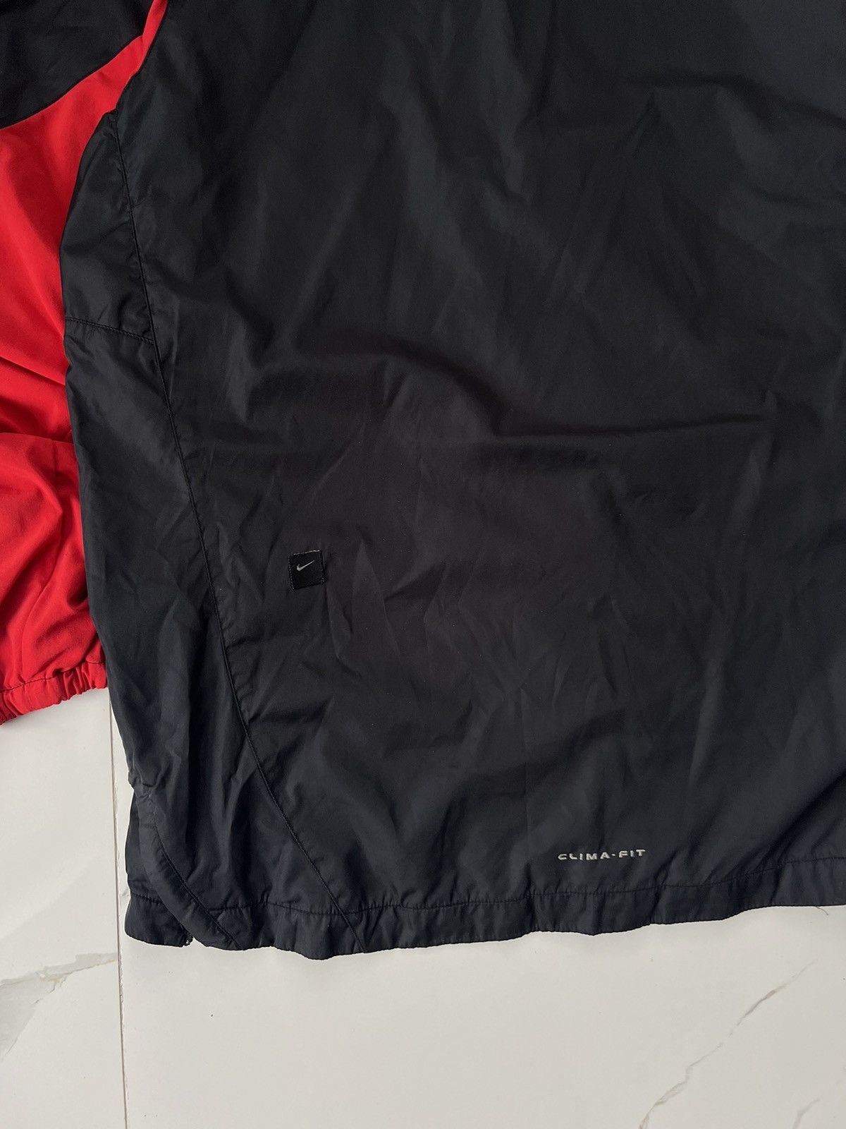Nike × Vintage 90's NIKE CLIMAFIT RETRO RARE SWOOSH LOGO Y2K TRACK JACKET Size US XL / EU 56 / 4 - 7 Thumbnail