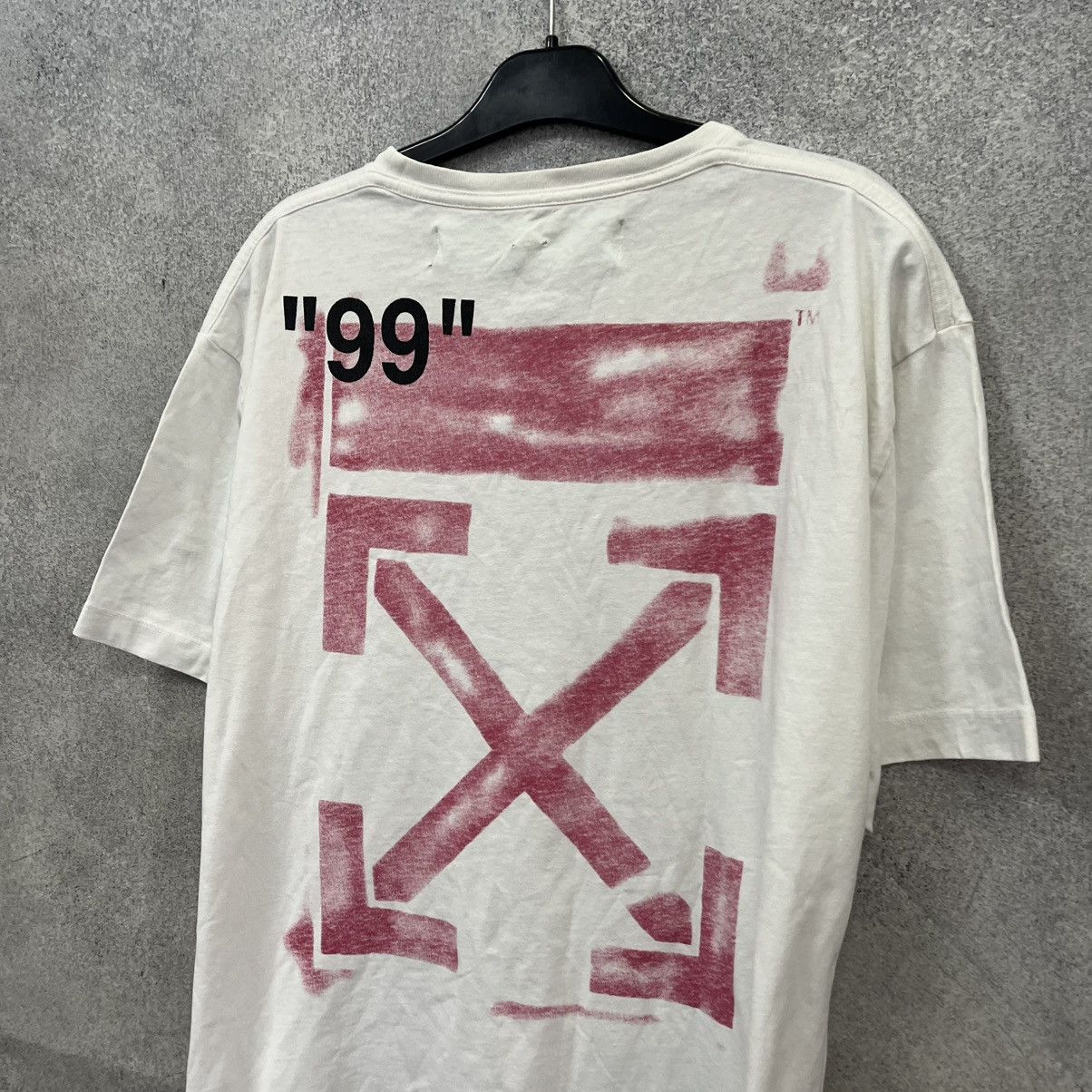 Off-White Off White T-shirt Big Logo White Size US S / EU 44-46 / 1 - 9 Thumbnail