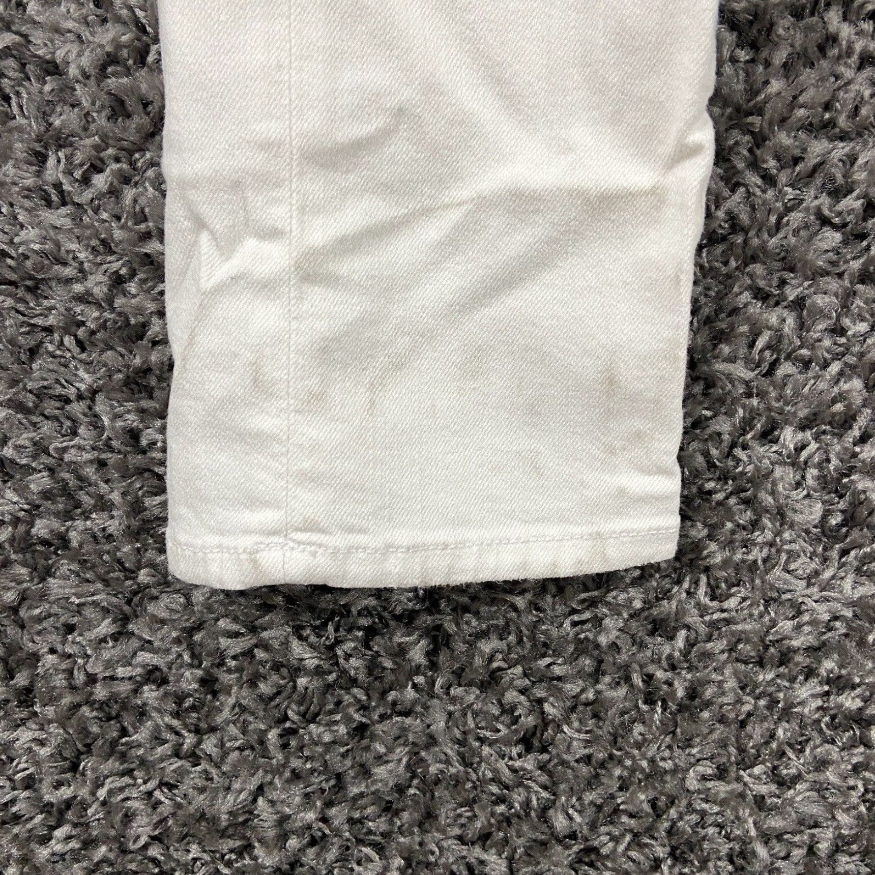 Rag & Bone Rag & Bone Women's White Skinny Distressed Jeans Size 26 Size 26" / US 2 / IT 38 - 2 Thumbnail