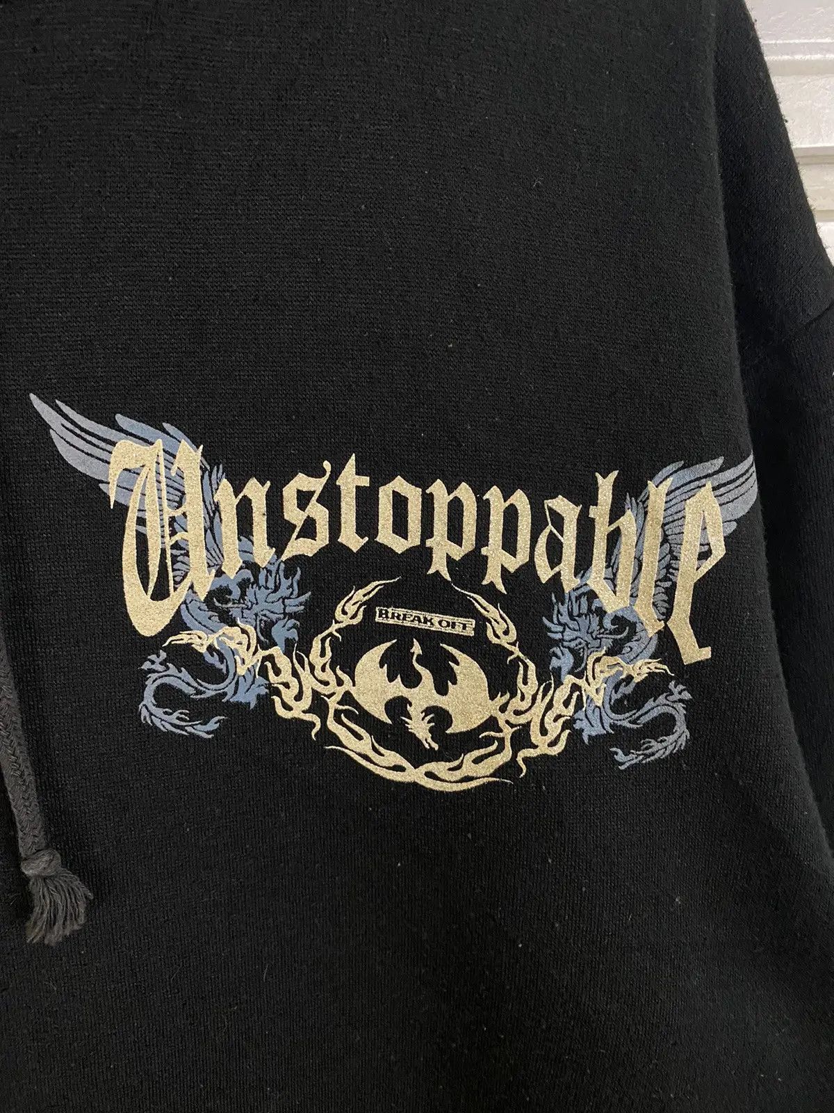 Japanese Brand × Vintage Vintage Break Off Dragon Hoodie Size US L / EU 52-54 / 3 - 7 Thumbnail
