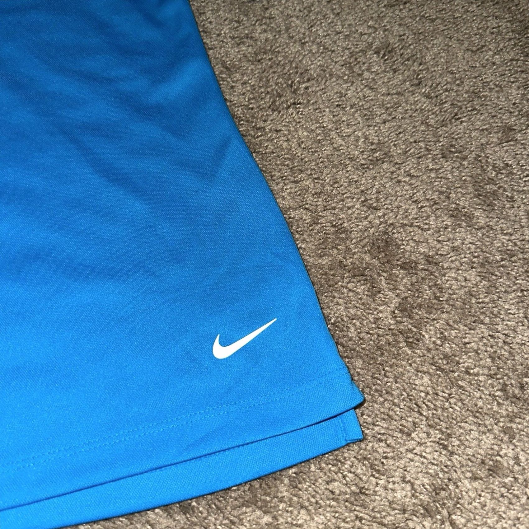 Nike Nike Polo Shirt Womens XL Dri-Fit Golf Breathable Blue Short Sleeve Size XL / US 12-14 / IT 48-50 - 2 Thumbnail