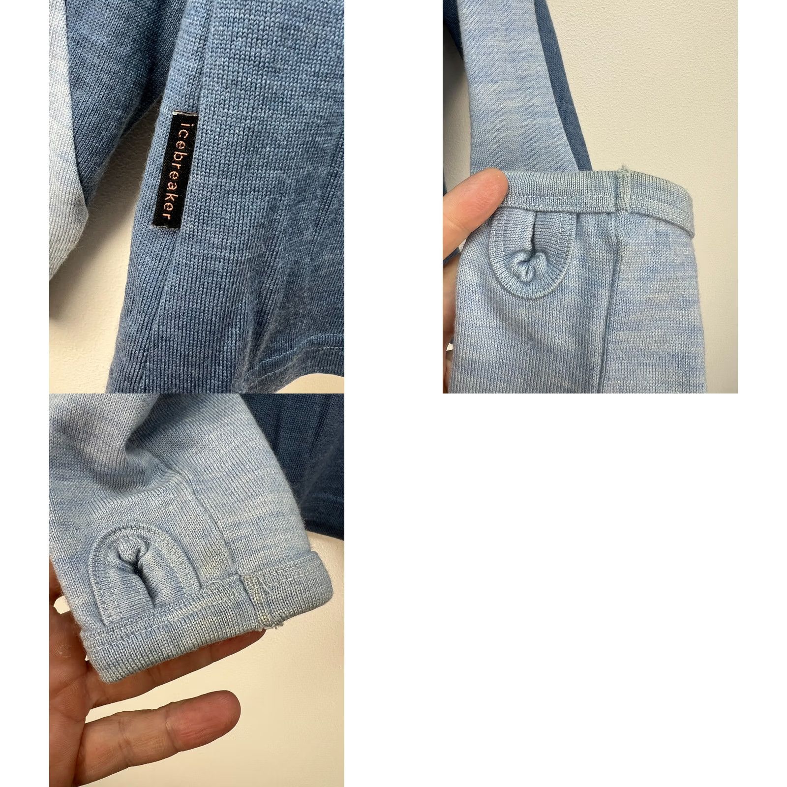 Icebreaker Icebreaker Sport 320 Pure Merino Wool Pullover Sweater Women's S Blue Size S Pullover Wool Womens Modern Sportswear Size S / US 4 / IT 40 - 8 Thumbnail