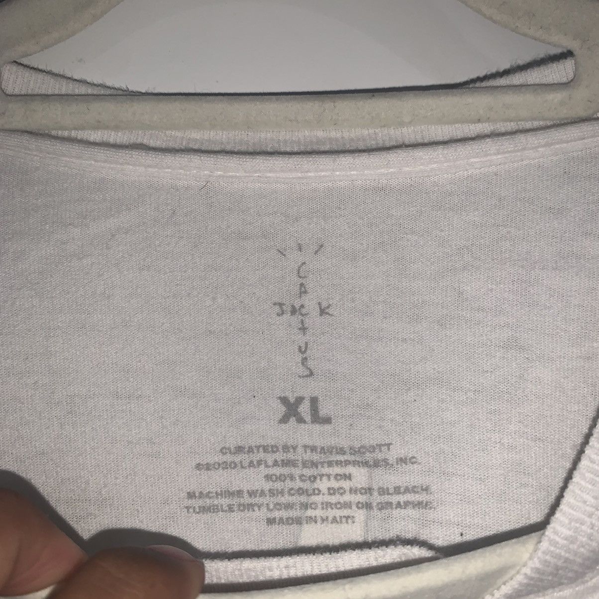 Travis Scott Cactus Jack Travis Scott x McDonald’s white tee, Size XL Size US XL / EU 56 / 4 - 3 Thumbnail