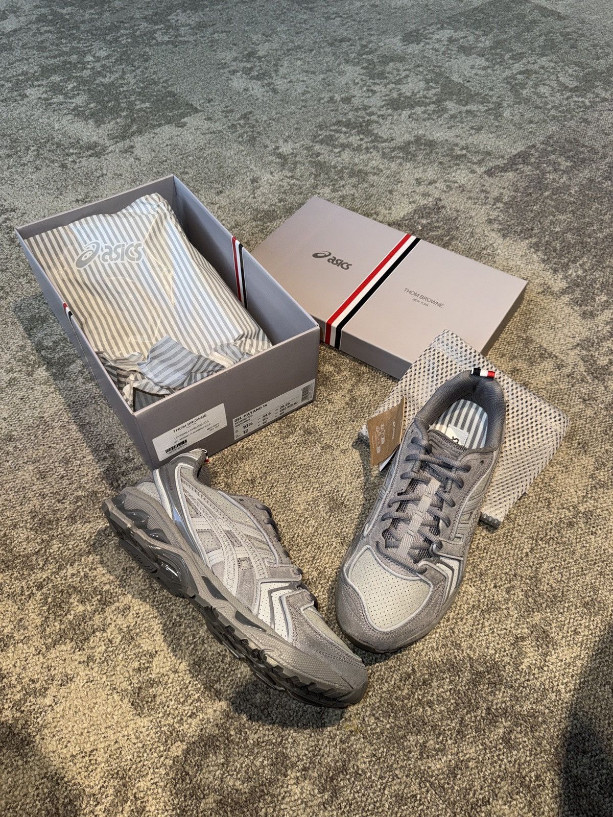 Thom Browne Thom browne asics grey Size US 10.5 / EU 43-44 - 13 Thumbnail