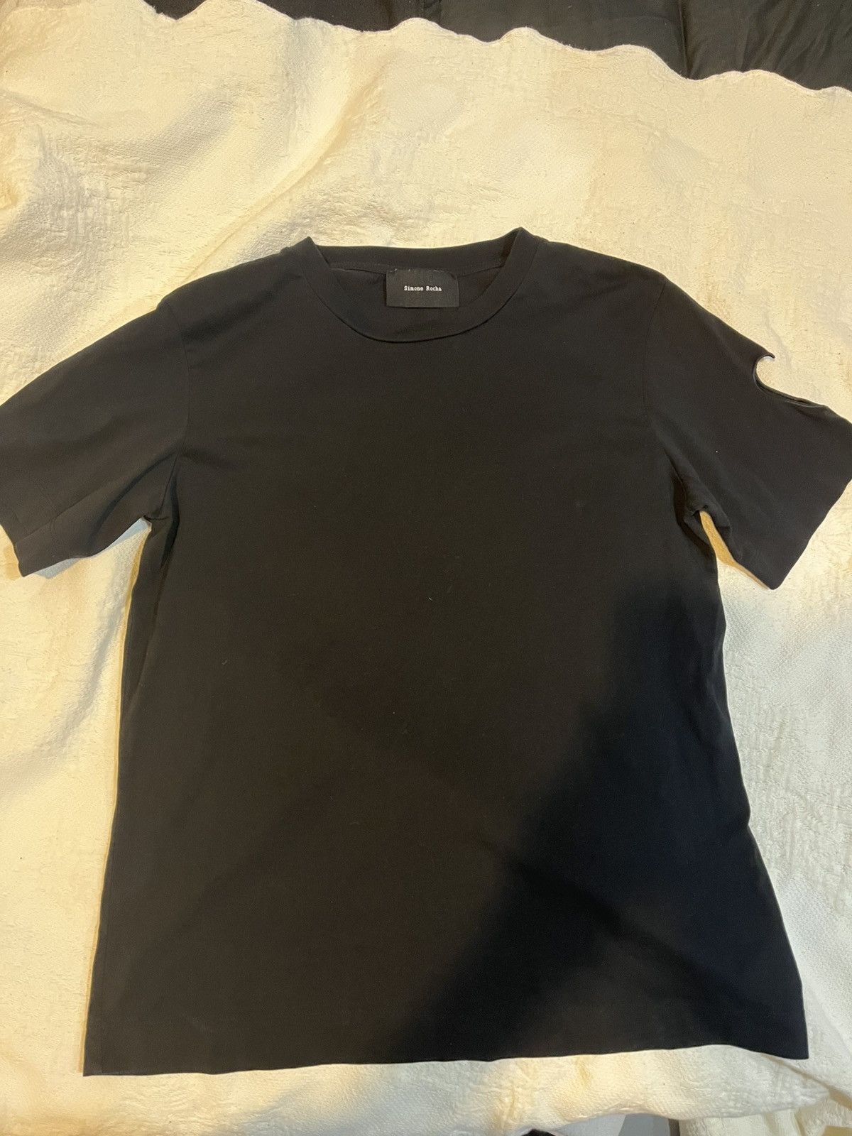 Simone Rocha Heart Cut Out (Sleeve) T Size US L / EU 52-54 / 3 - 1 Thumbnail