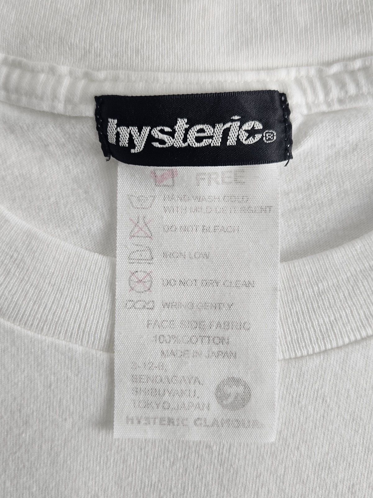 Hysteric Glamour Hysteric Glamour Gerard Malanga tee shirt Size US S / EU 44-46 / 1 - 4 Thumbnail