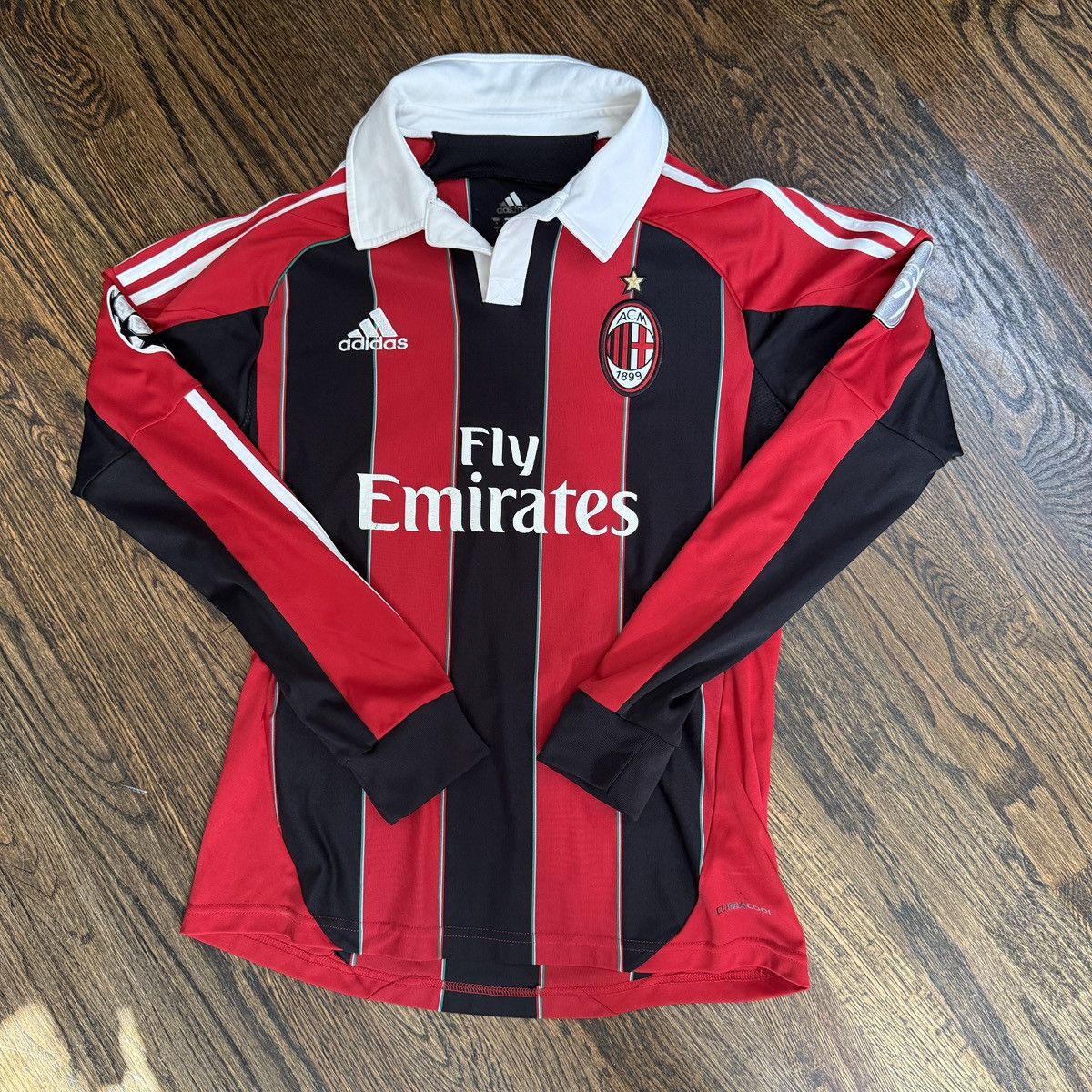 12/13 AC Milan Home LS #9 Inzaghi
