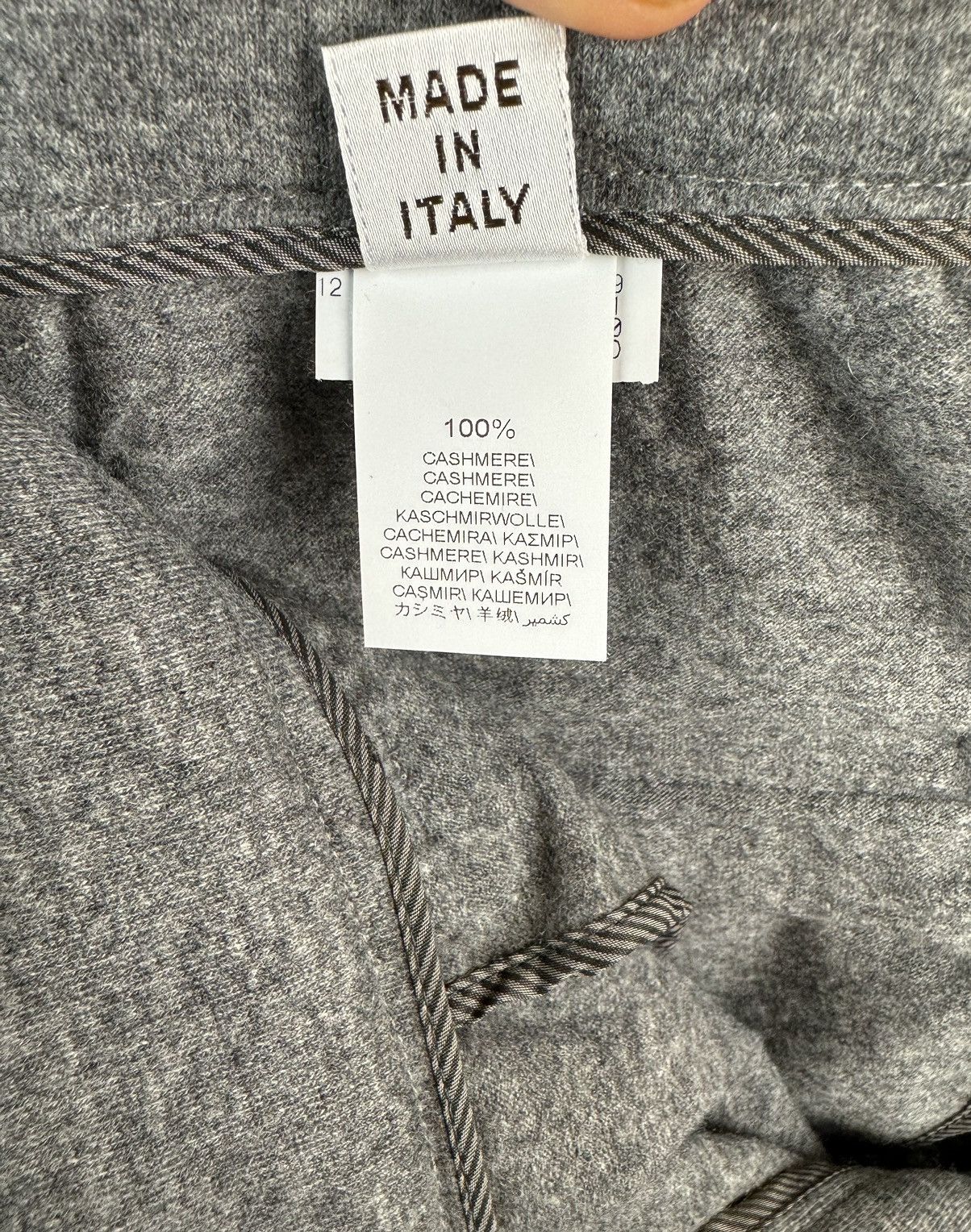 Brunello Cucinelli Brunello Cucinelli cashmere joggers trousers pants luxury S Size 27" / US 4 / IT 40 - 15 Thumbnail