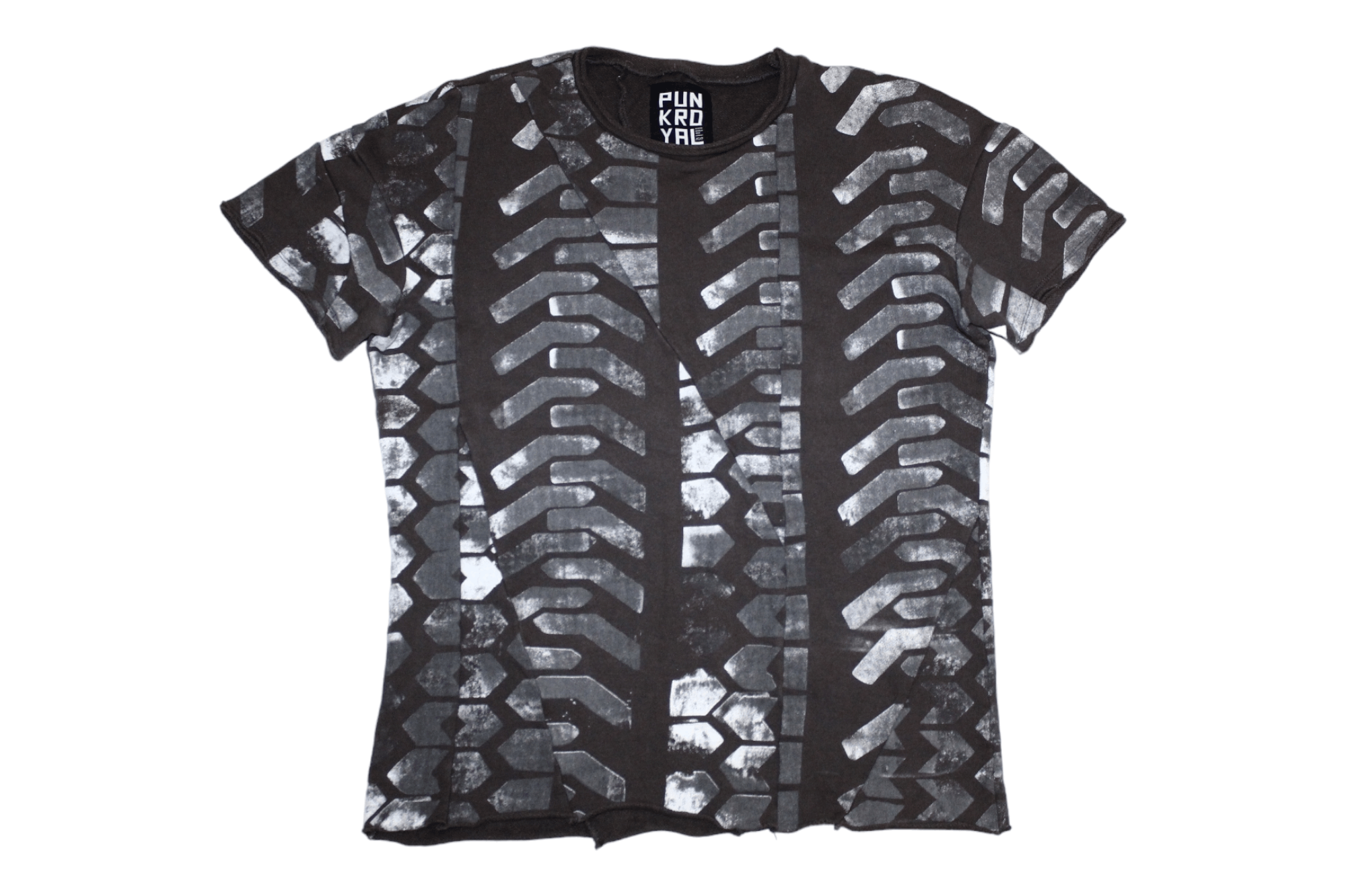 Le Grande Bleu (L.G.B.) Y2K🔥 Punk Royal Mechanics Printed 4oz Woven T-shirt Size US M / EU 48-50 / 2 - 1 Thumbnail