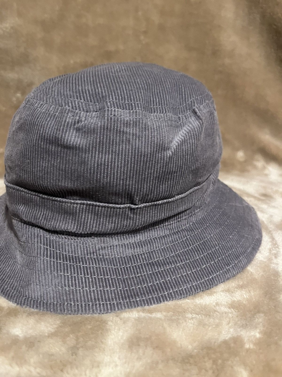Adidas MTV Embroidered Music Television Grey Corduroy Bucket Hat Size ONE SIZE - 5 Thumbnail