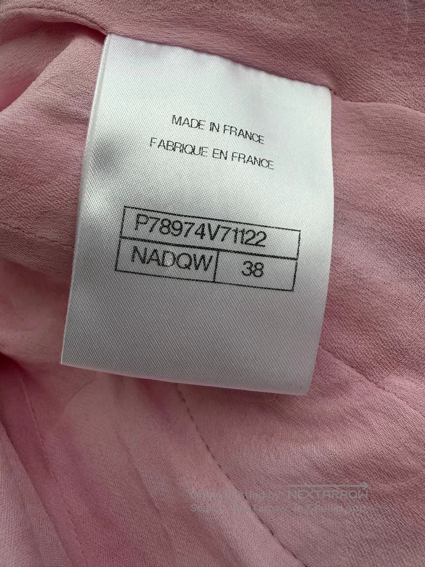 Chanel Chanel Pink Tweed Pearl Trim Jacket. Size US M / EU 48-50 / 2 - 6 Thumbnail