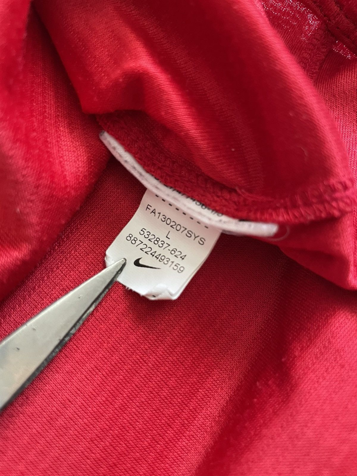 Nike Nike Manchester United 2013/2014 Home Soccer Jersey Kit L Size US L / EU 52-54 / 3 - 12 Thumbnail