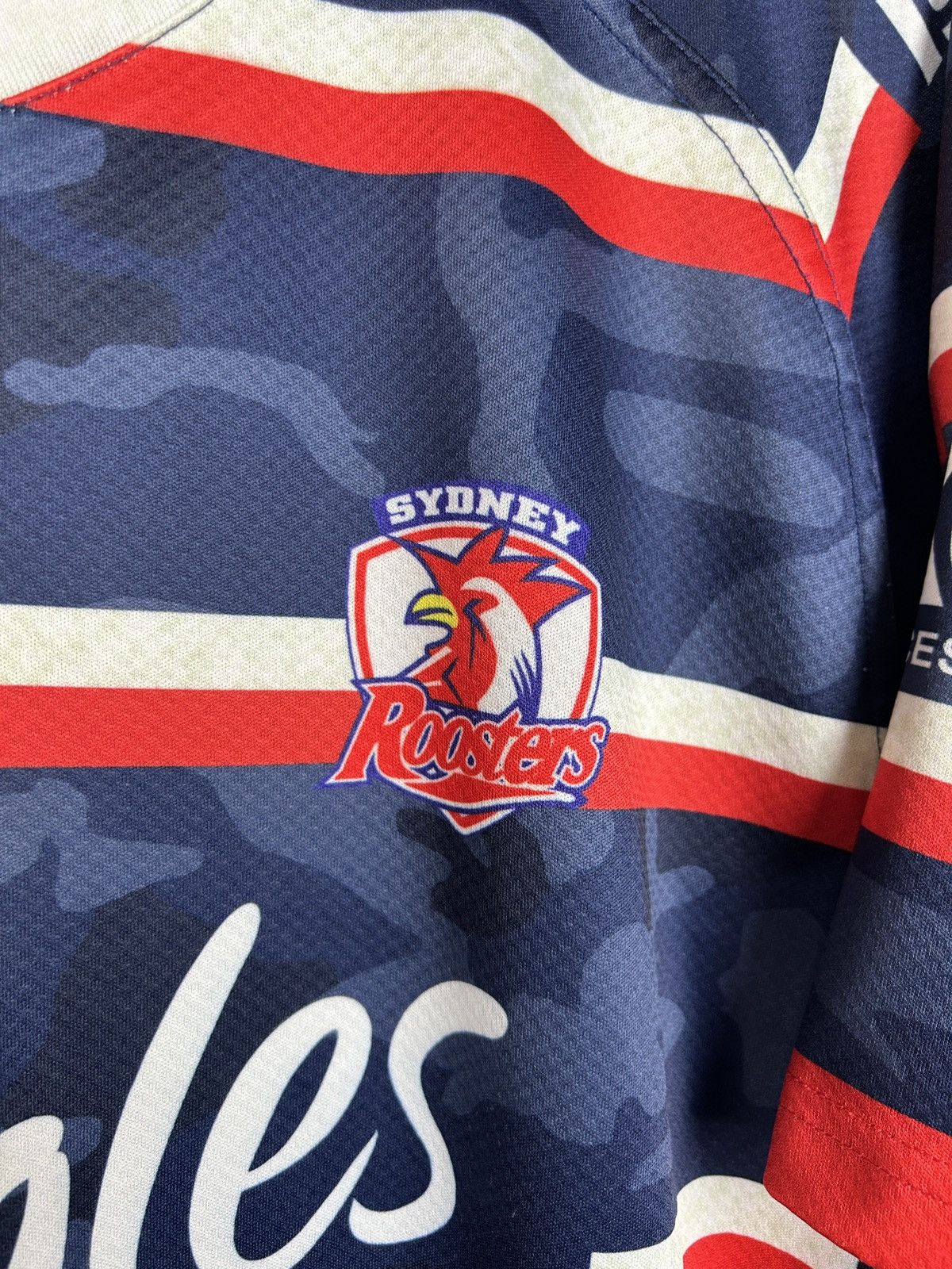 Other Sydney Roosters NRL Isc Rugby 2020/21 Retro Jersey Size L Size US L / EU 52-54 / 3 - 3 Thumbnail