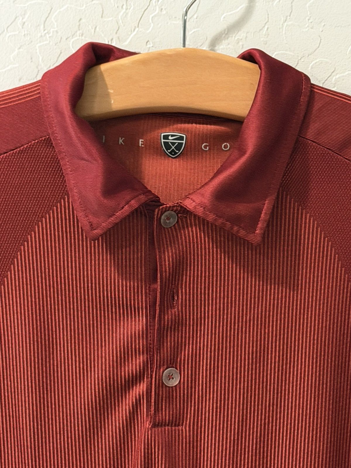Nike Vintage Nike Dri Fit Striped Golf L/S Polo Shirt XL Bin 1 Size US XL / EU 56 / 4 - 2 Thumbnail