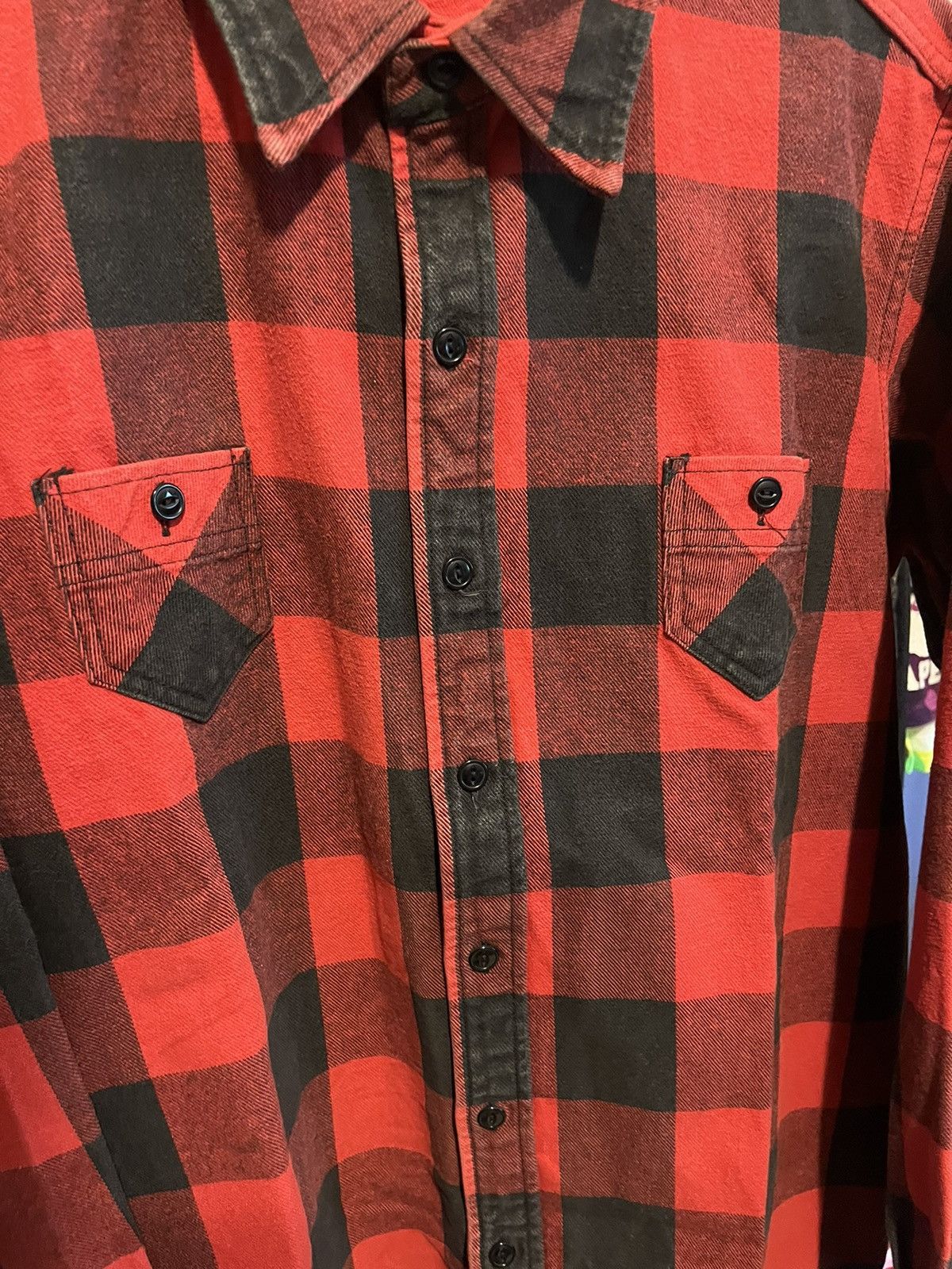 Bape Plaid Button Up Shirt Size US L / EU 52-54 / 3 - 2 Thumbnail