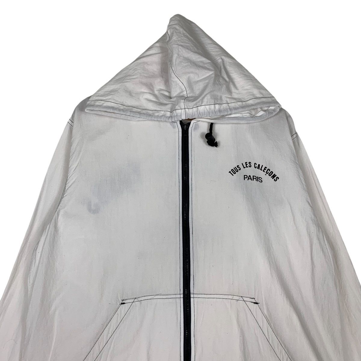 Japanese Brand Tous les Calecons Big Logo Light Hooded Jacket #1426-C64 Size US L / EU 52-54 / 3 - 5 Thumbnail
