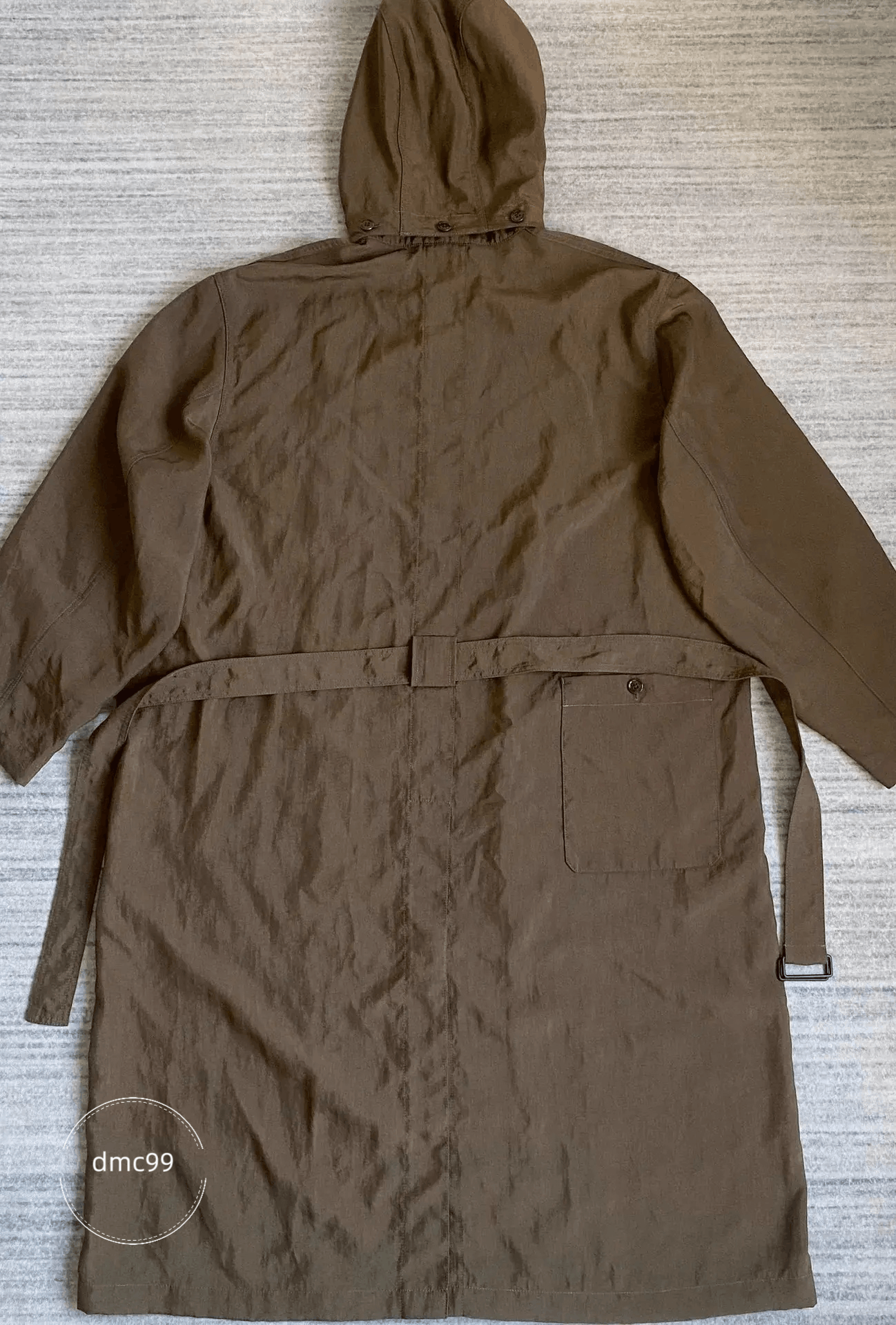 Lemaire brown belted trench coat with military silhouette Size US XL / EU 56 / 4 - 9 Thumbnail