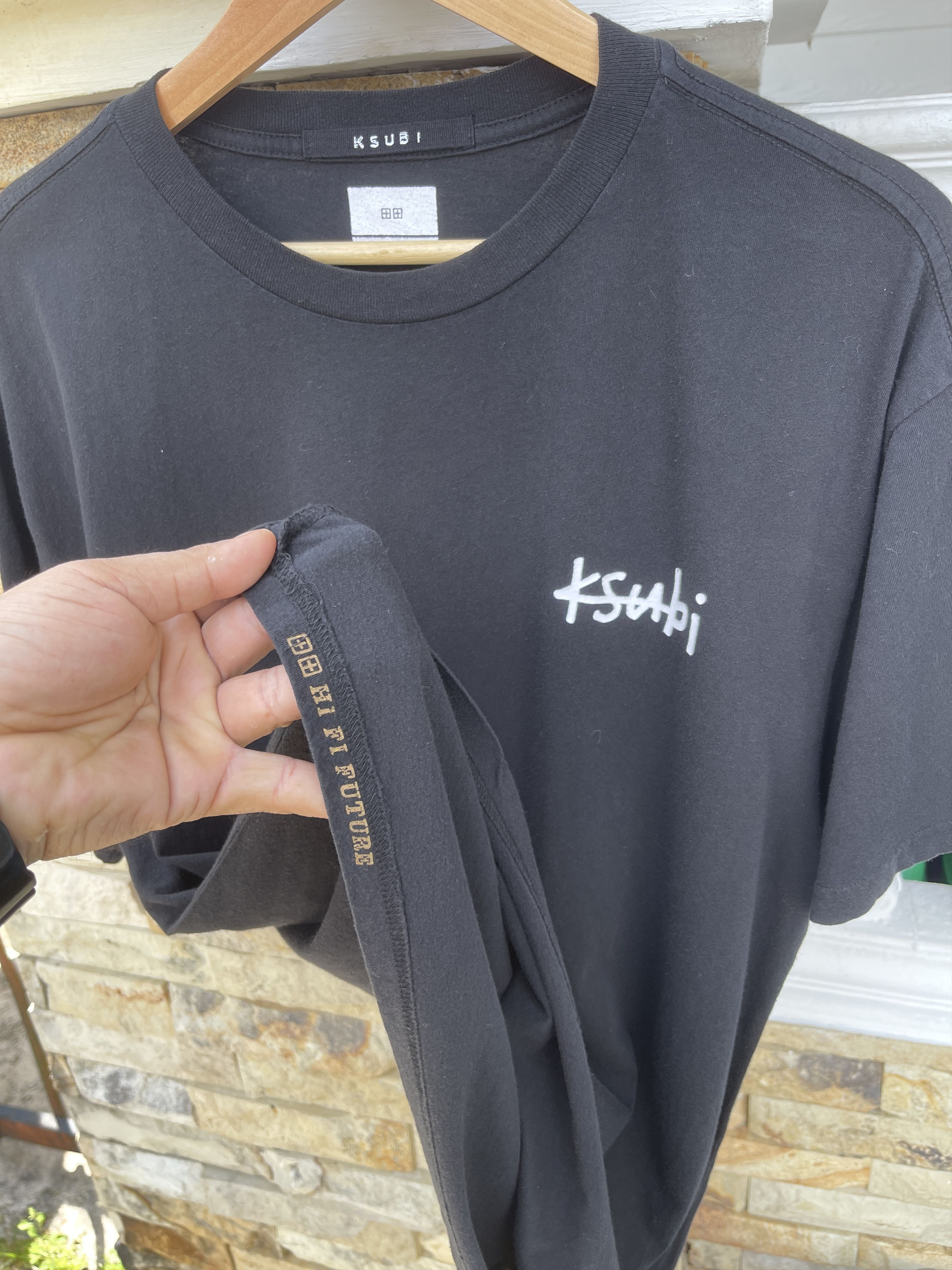 Ksubi Last Drop🔥Rare🔥Designer KSUBI Black Tee Size US M / EU 48-50 / 2 - 6 Thumbnail