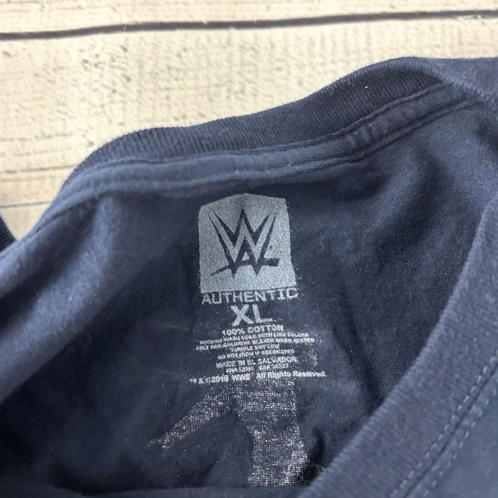 Vintage WWE Roman Reigns The Big Dog Unleashed Short Sleeve T Shirt Men's XL Blue Size US XL / EU 56 / 4 - 2 Thumbnail