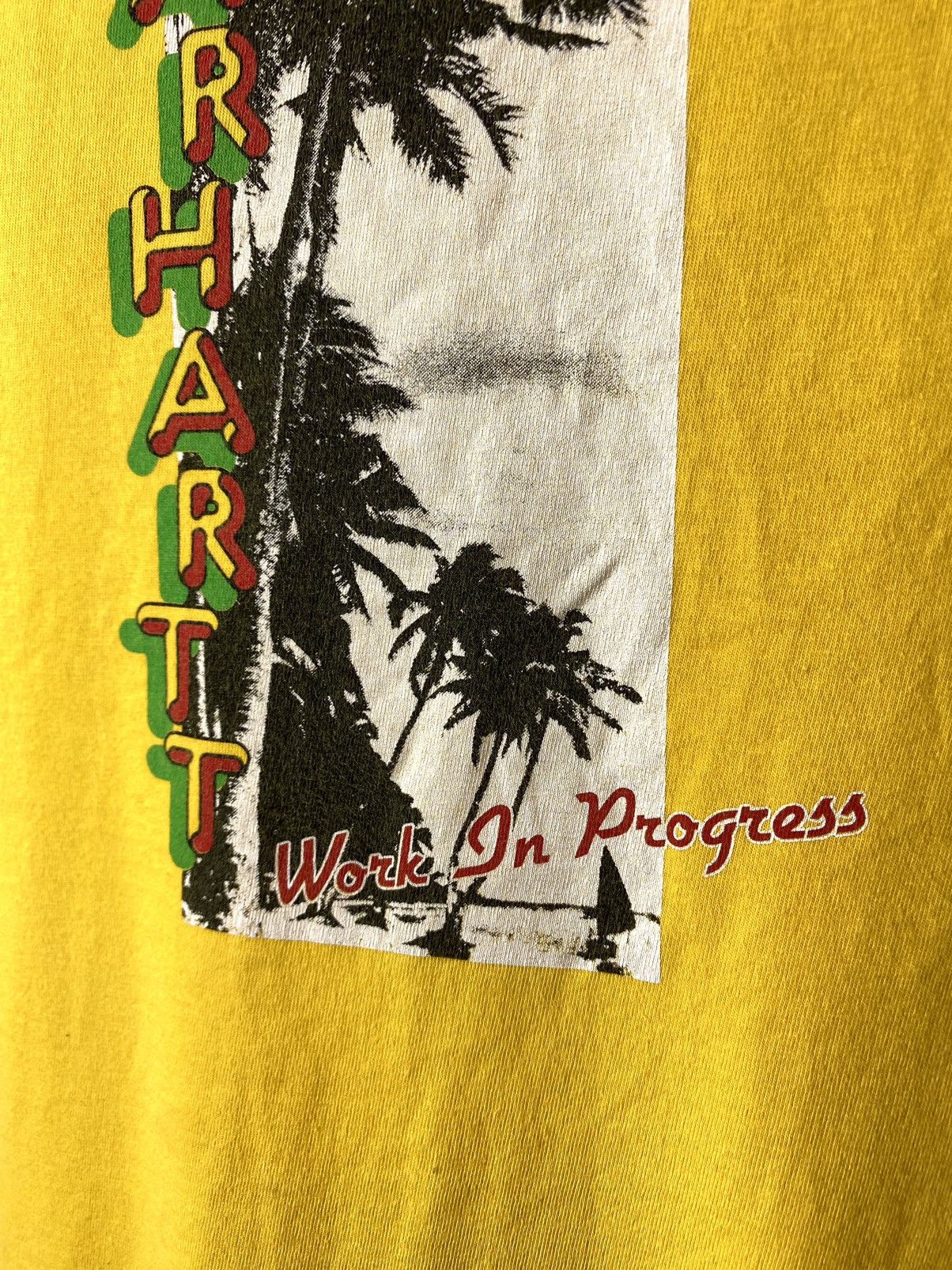 Carhartt Y2K Vintage Carhartt T Shirt Hype Retro Rasta Bob Marley Size US S / EU 44-46 / 1 - 4 Thumbnail