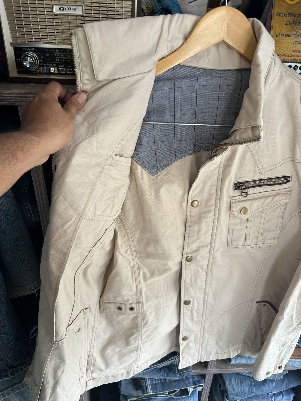 Michel Klein 🔥Michel Klein Multipockets Jacket Size US S / EU 44-46 / 1 - 10 Thumbnail