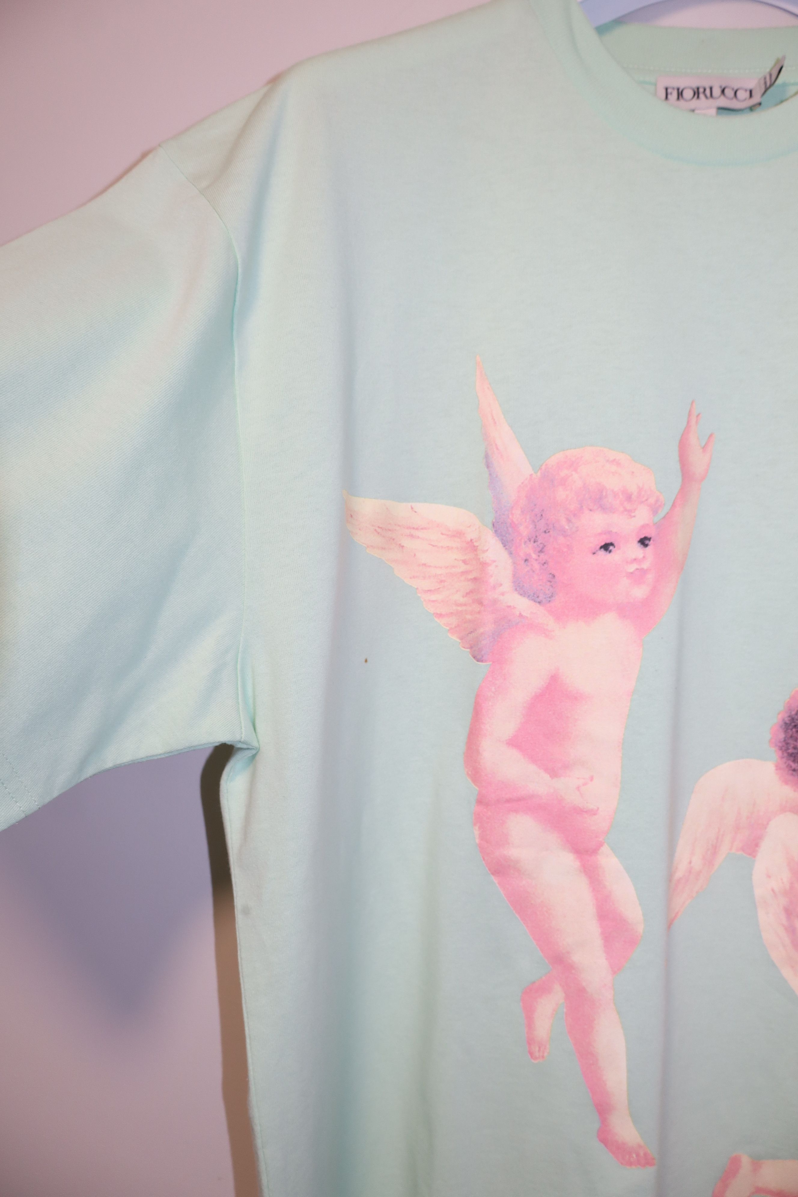 Fiorucci Oversized Angels print t-shirt Size US L / EU 52-54 / 3 - 9 Thumbnail
