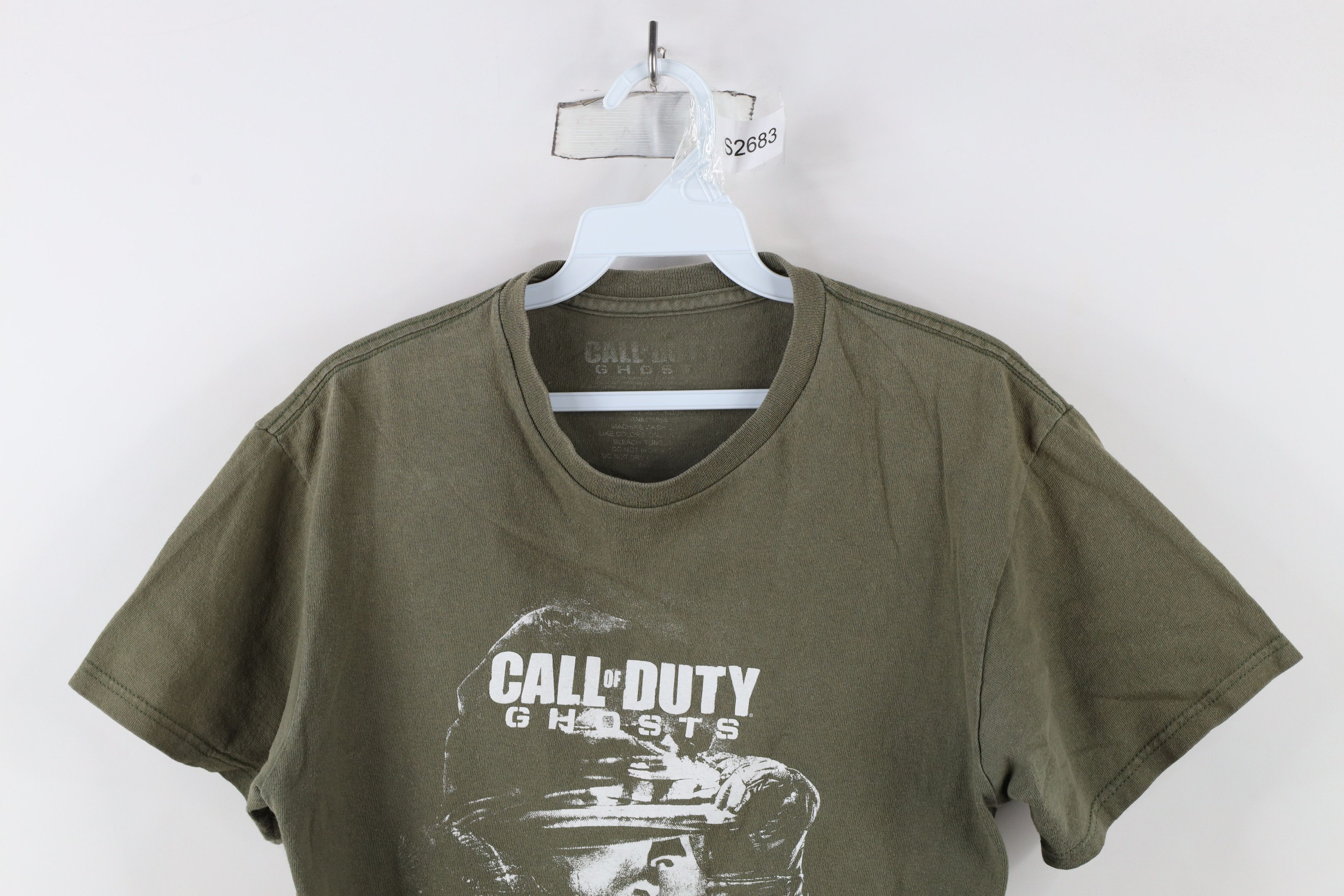 Vintage Vintage Y2K Call of Duty Ghosts Game Gamer T-Shirt Army Size US M / EU 48-50 / 2 - 2 Thumbnail