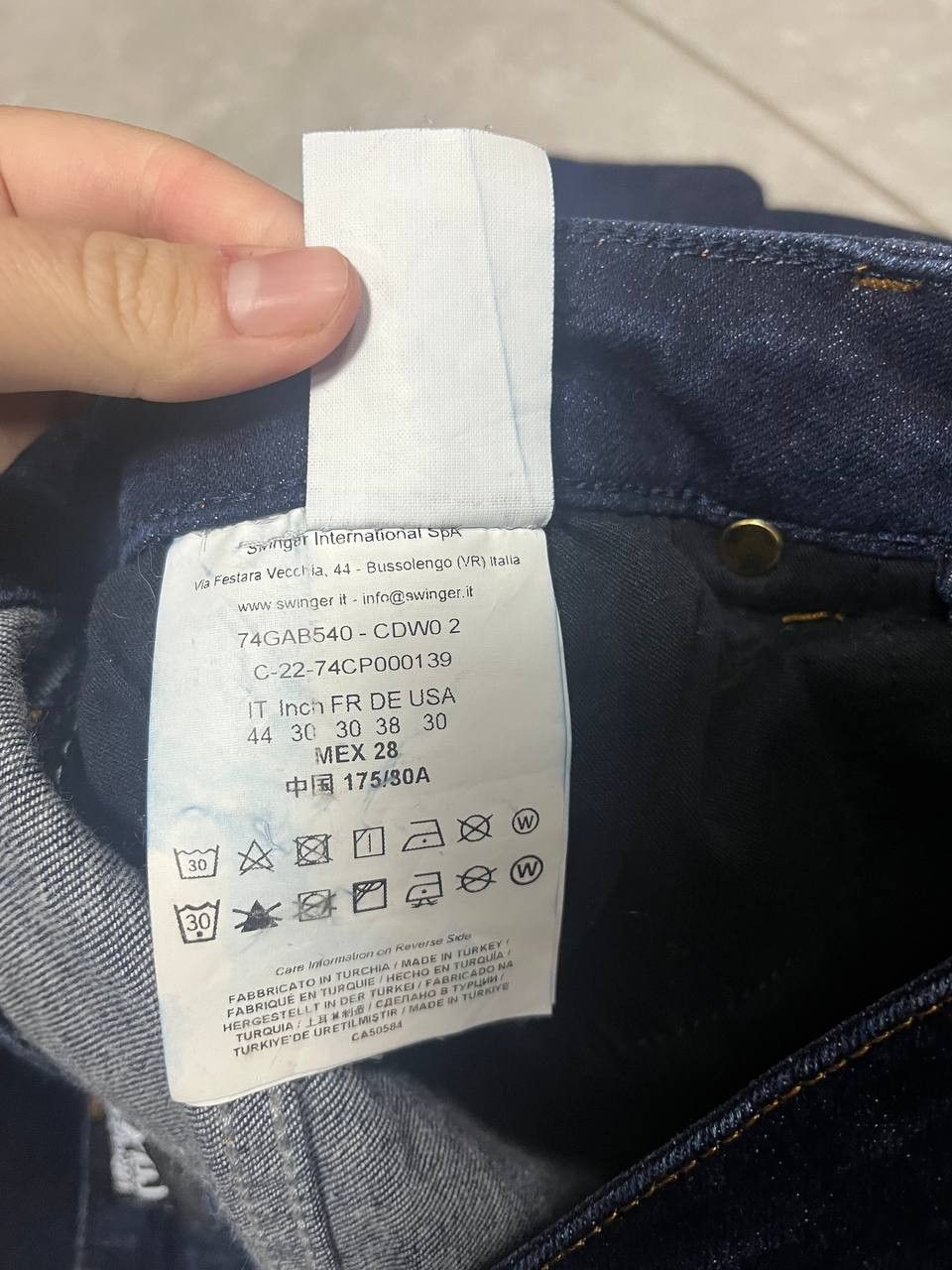 Versace Jeans Couture Versace Jeans Couture Size 30" / US 8 / IT 44 - 6 Thumbnail