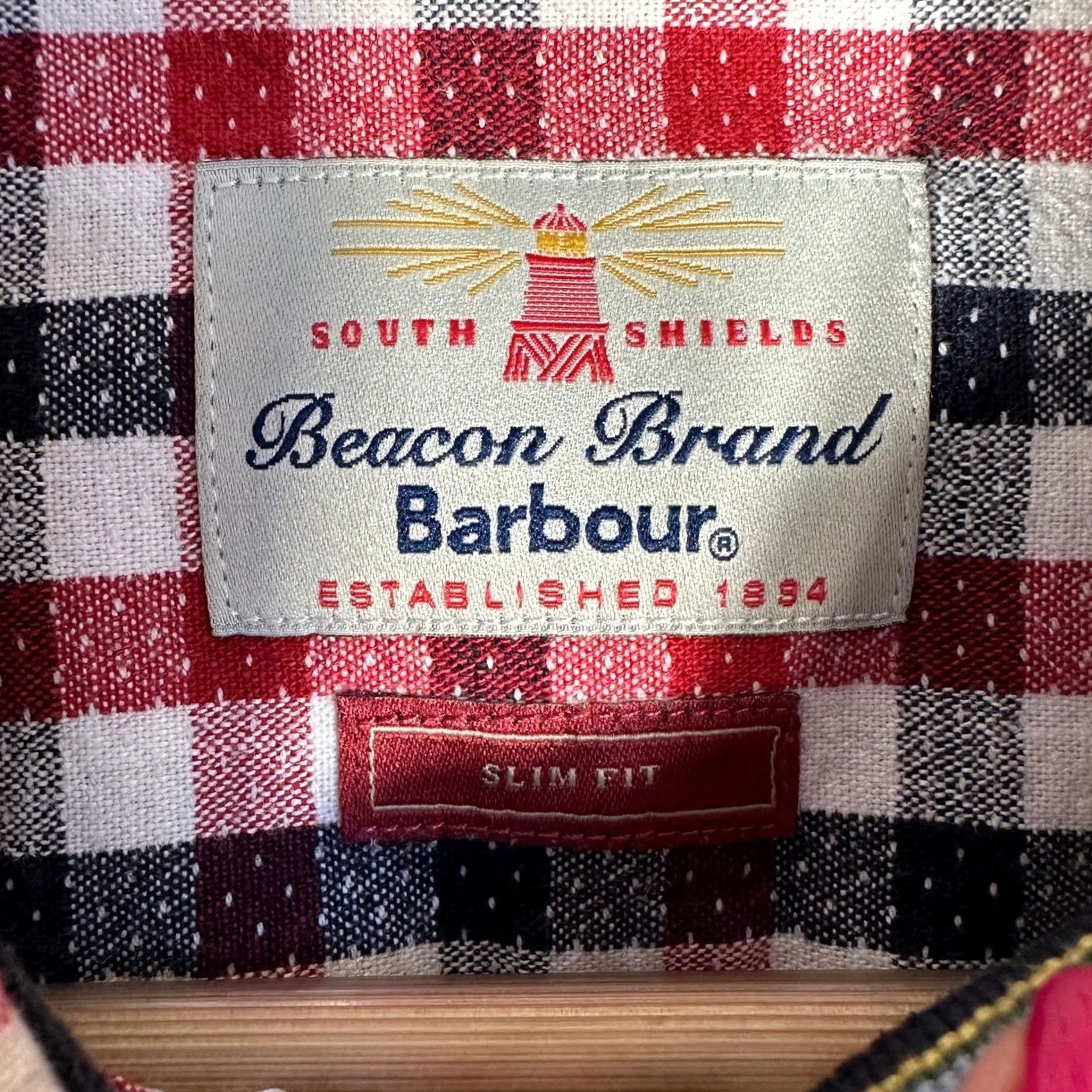 Barbour Barbour Beacon Brand Button-Down Shirt Slim Fit Gingham Check Multicolor L Mens Size US L / EU 52-54 / 3 - 3 Thumbnail