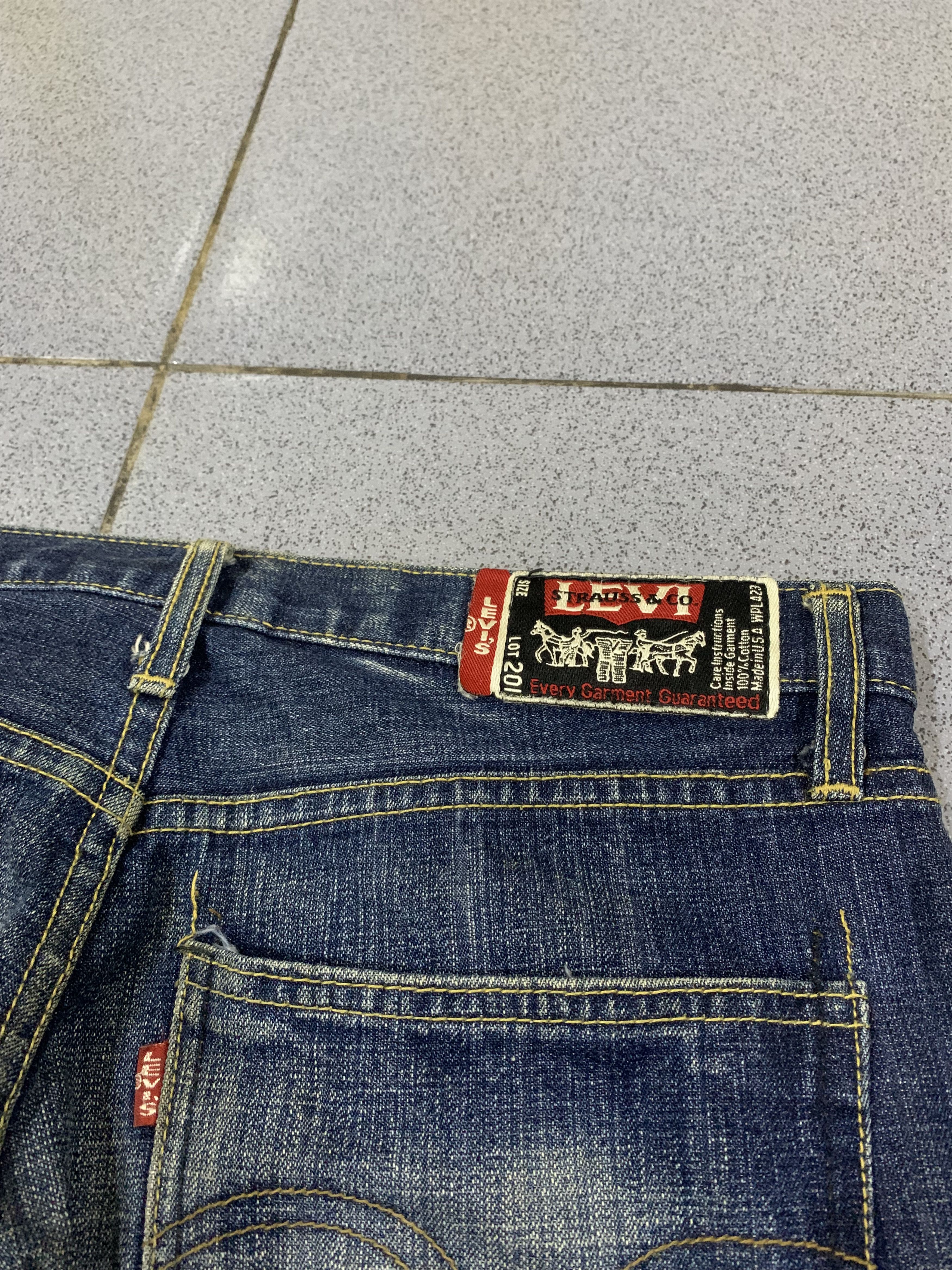 Levi's × Levi's Vintage Clothing × Vintage VTG Levi's 201 Denim Jeans Size US 32 / EU 48 - 3 Thumbnail