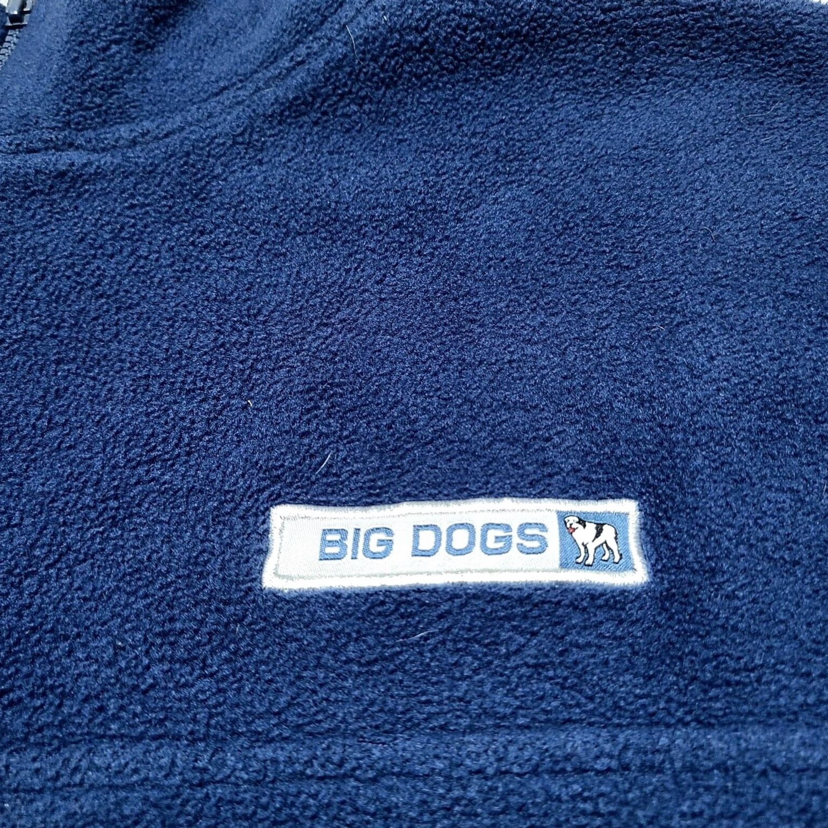 Big Dogs VINTAGE Big Dogs Polar Dogs High Tech Fleece Sweatshirt Pullover 1/2 Zip Mens Size Large Blue 90s 1/2 Zip Sweatshirt Mens Large Size US L / EU 52-54 / 3 - 4 Thumbnail