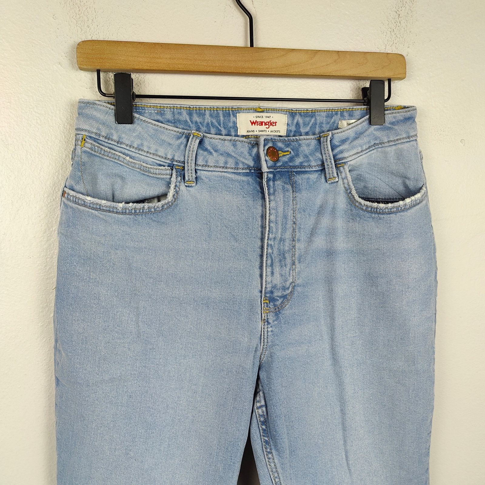 Wrangler Wrangler High Rise Bold Boot Cut Jeans Womens 10x32 Size 32" / US 10 / IT 46 - 2 Thumbnail