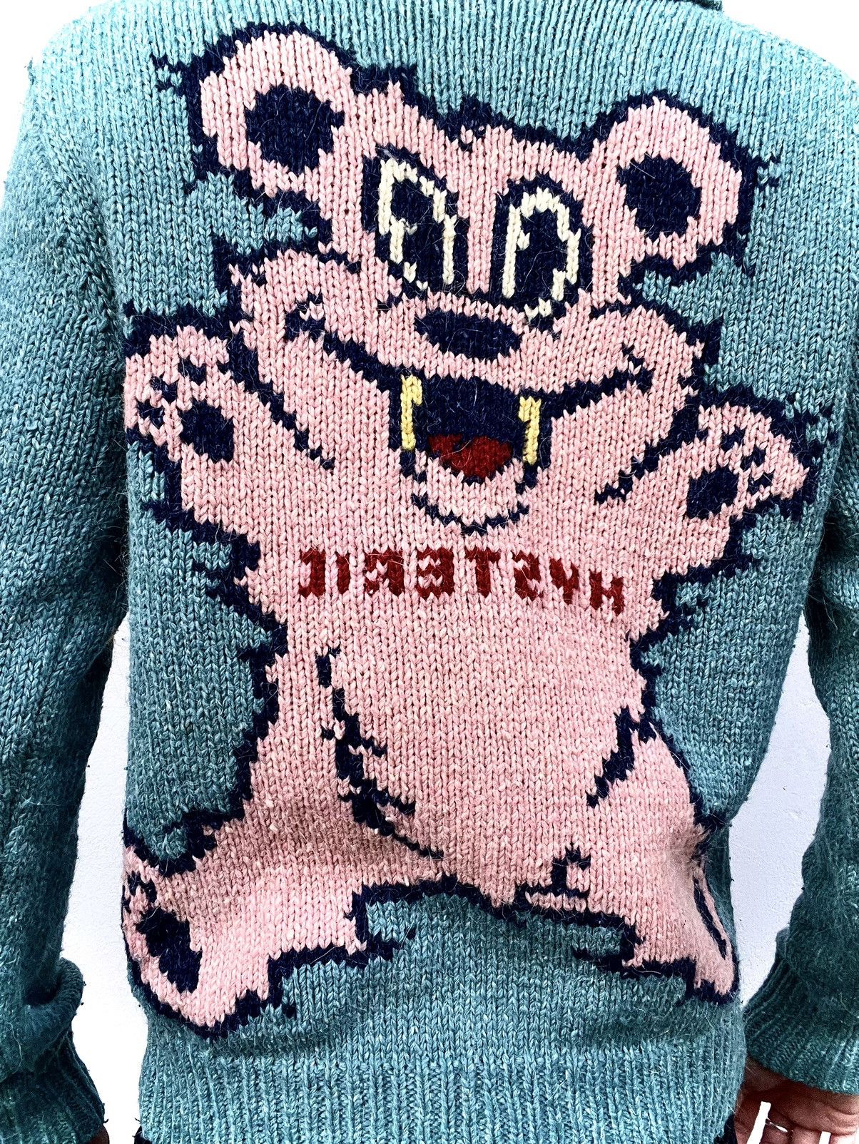 Hysteric Glamour Vintage Hysteric Glamour Vamp Bear Knitwear Size US M / EU 48-50 / 2 - 2 Thumbnail