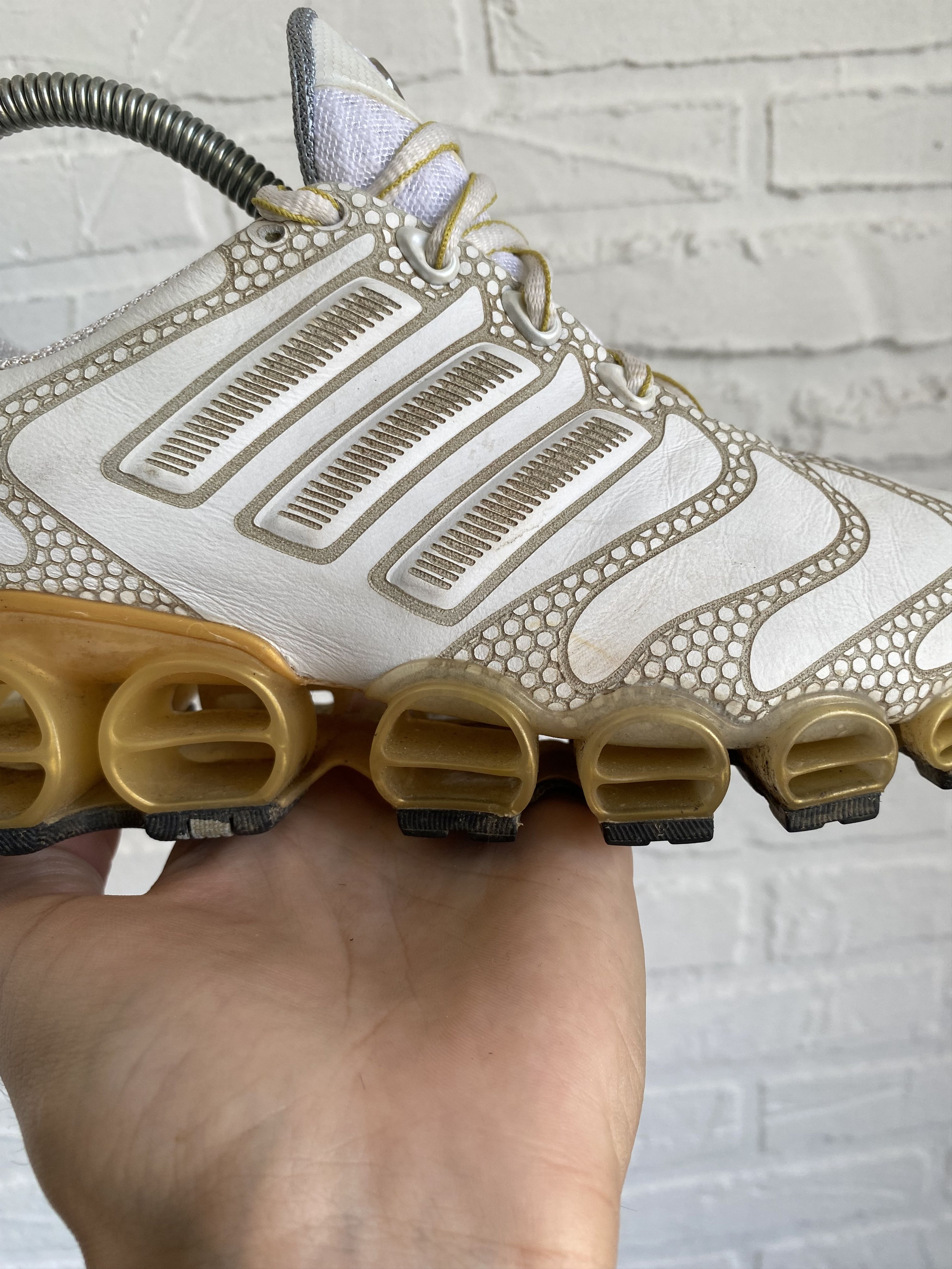 Adidas × Vintage Vintage 2000s Adidas a3 gigaride bounce y2k sneakers Size US 5.5 / EU 38 - 5 Thumbnail