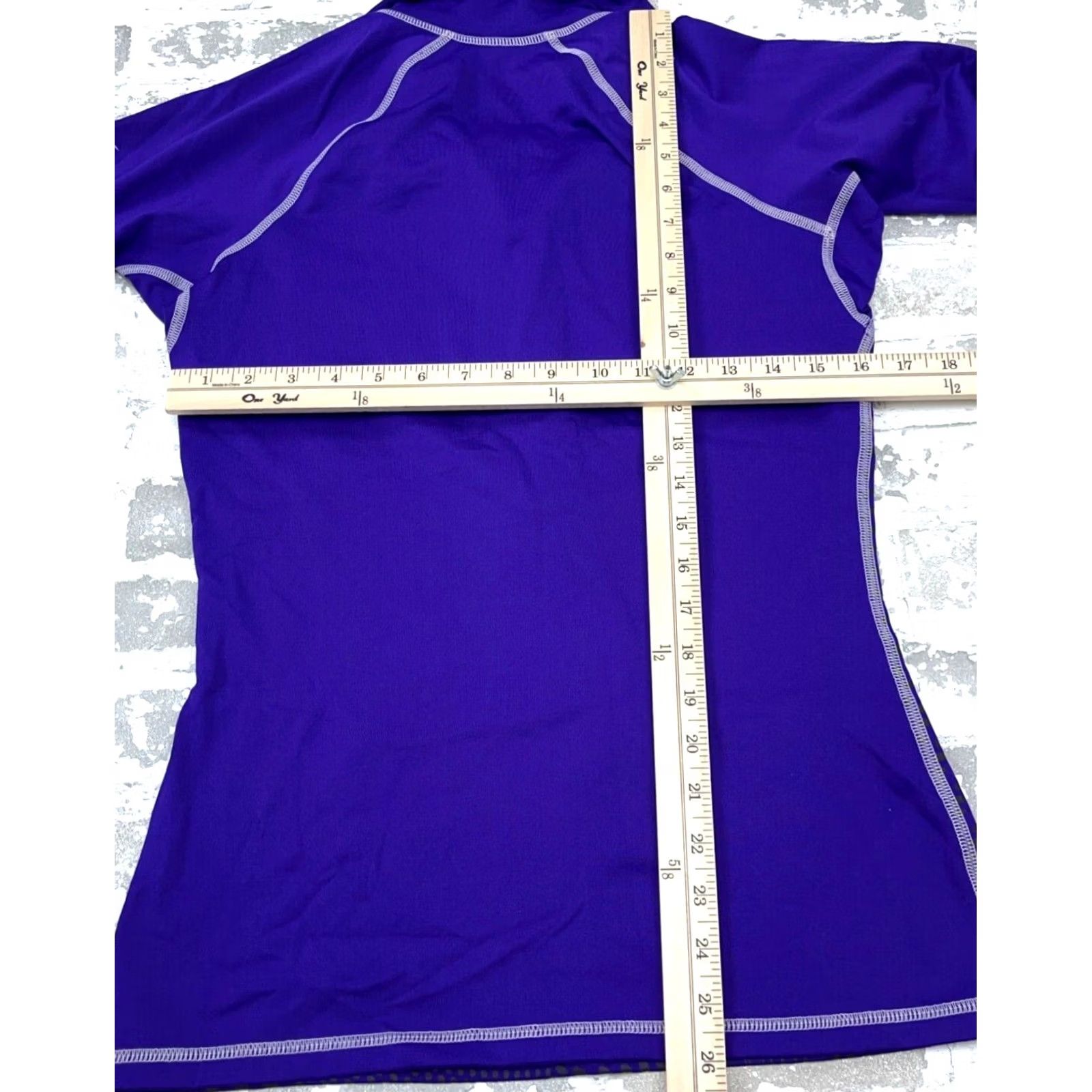 Nike Nike Pro Sweatshirt Women Medium Purple Pullover Half Zip Sweater Dri Fit Run Size M / US 6-8 / IT 42-44 - 7 Thumbnail