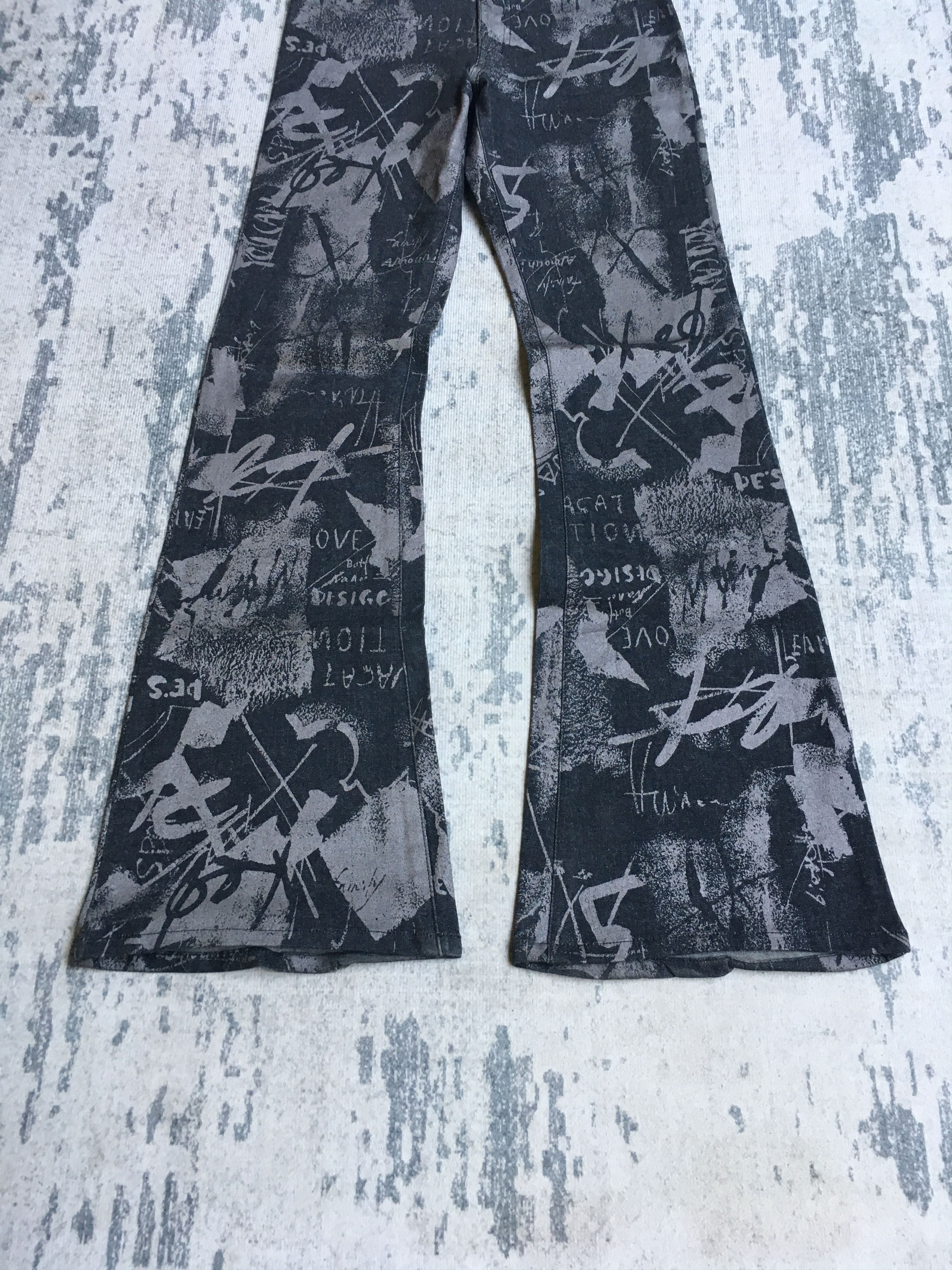 Japanese Brand Bison Flare Jeans Size US 28 / EU 44 - 2 Thumbnail
