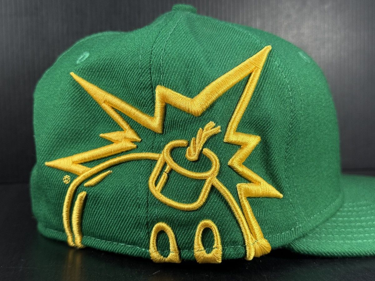 The Hundreds THE HUNDREDS ADAM BOMB OUTLINE X NEW ERA FITTED CAP 7 3/8 Size ONE SIZE - 2 Thumbnail
