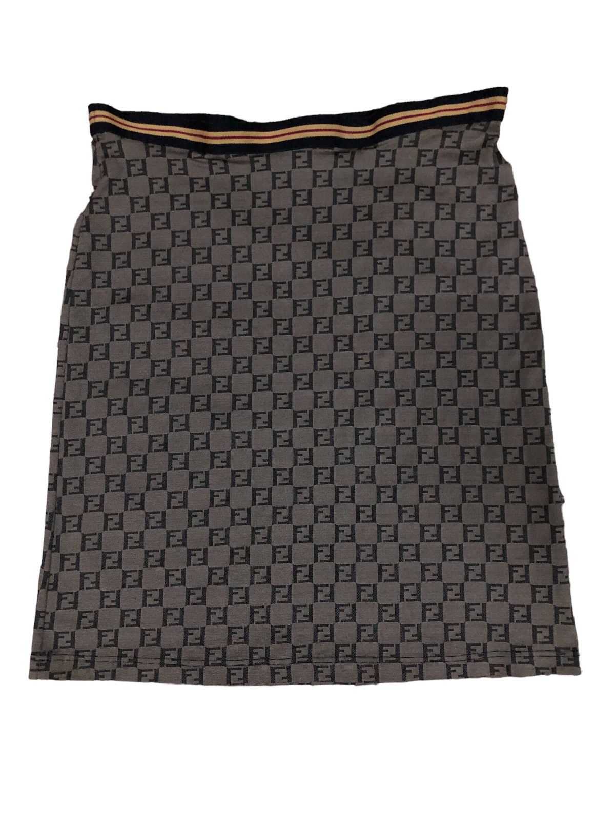 Fendi Fendi Monogram mrs zipper skirt Size 33" - 2 Thumbnail