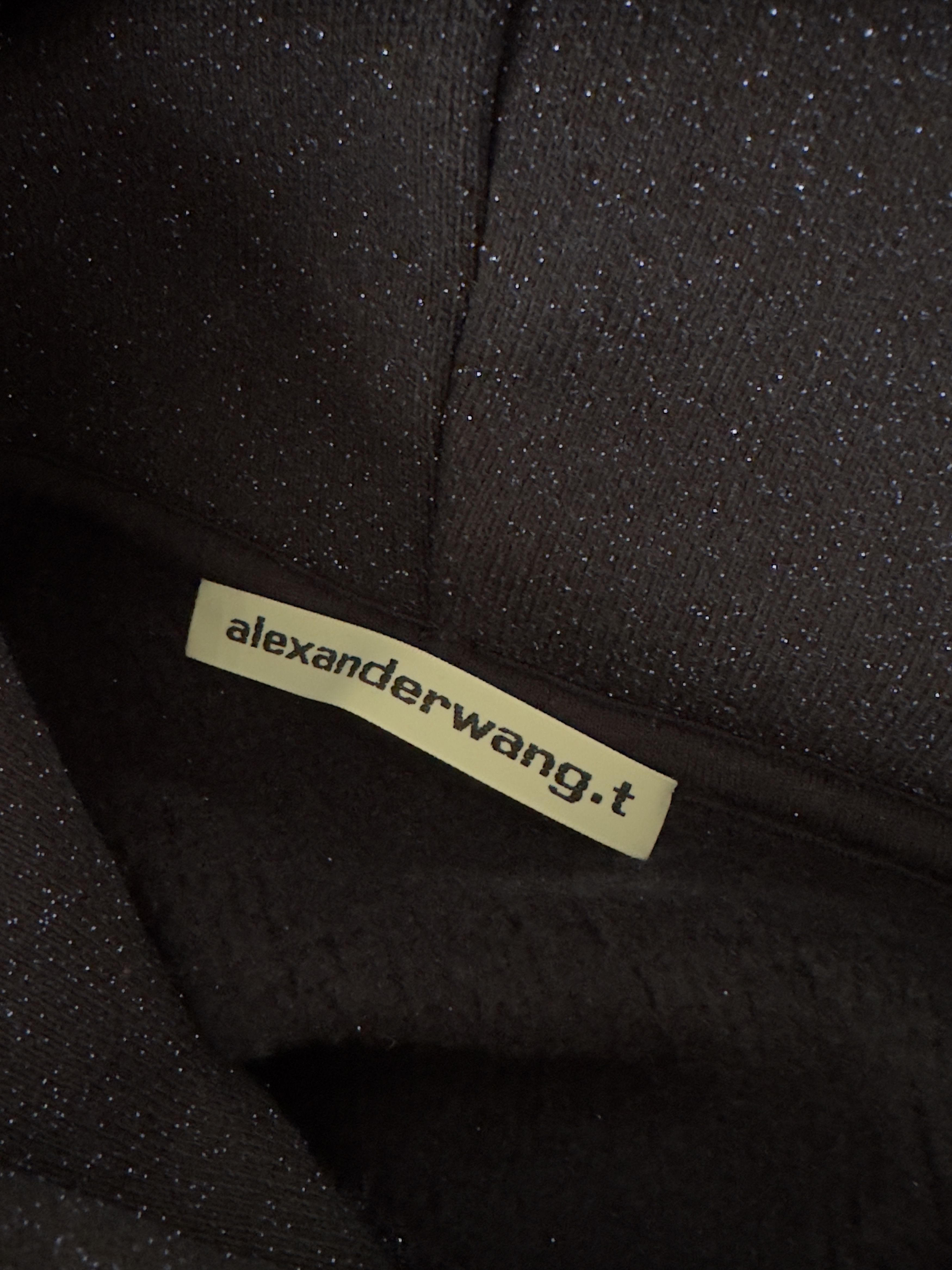Alexander Wang Alexander Wang - Blue Glitter Hoodie with Textured Logo Size XS / US 0-2 / IT 36-38 - 6 Thumbnail