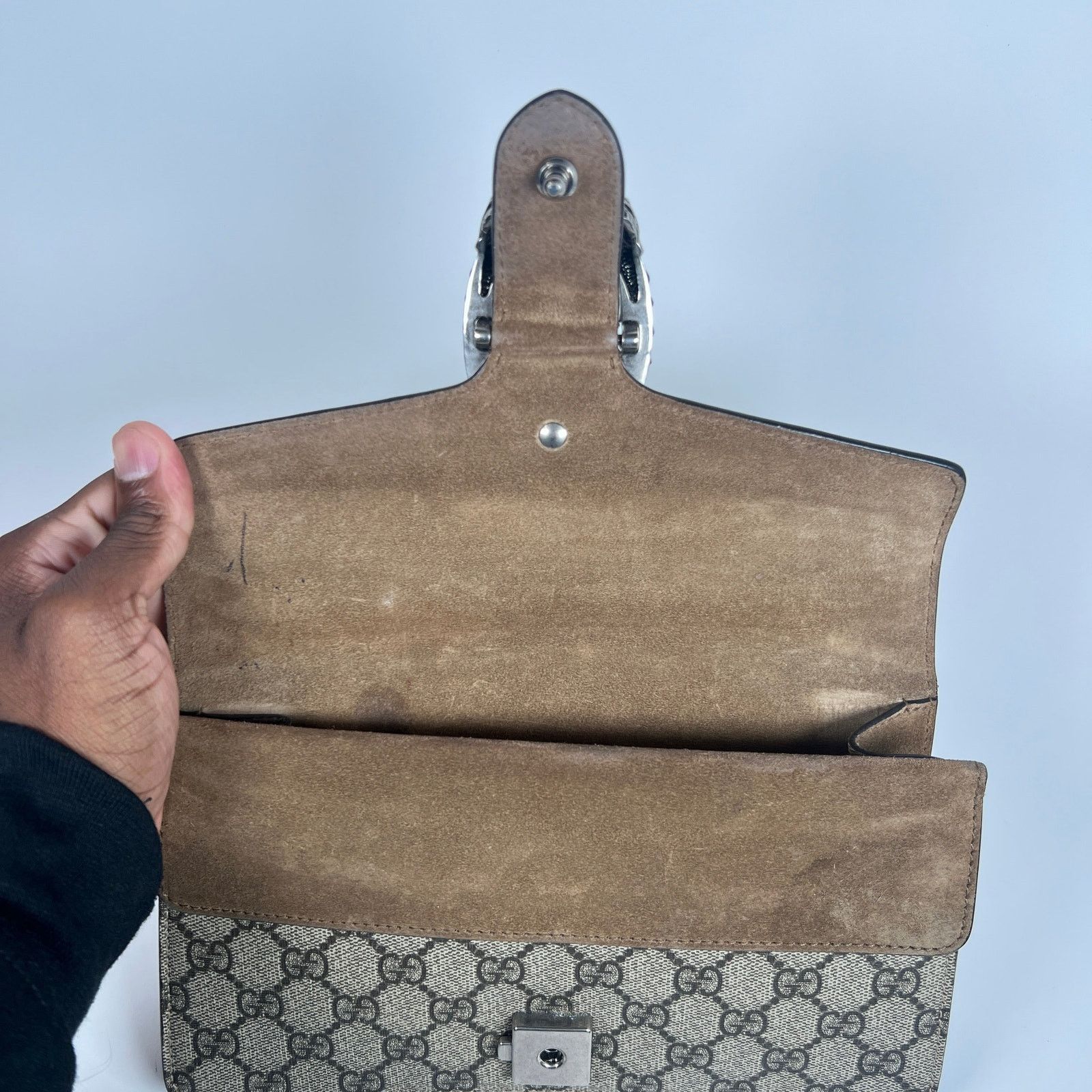 Gucci Gucci GG Monogram Small Dionysus Shoulder Bag Size ONE SIZE - 6 Thumbnail