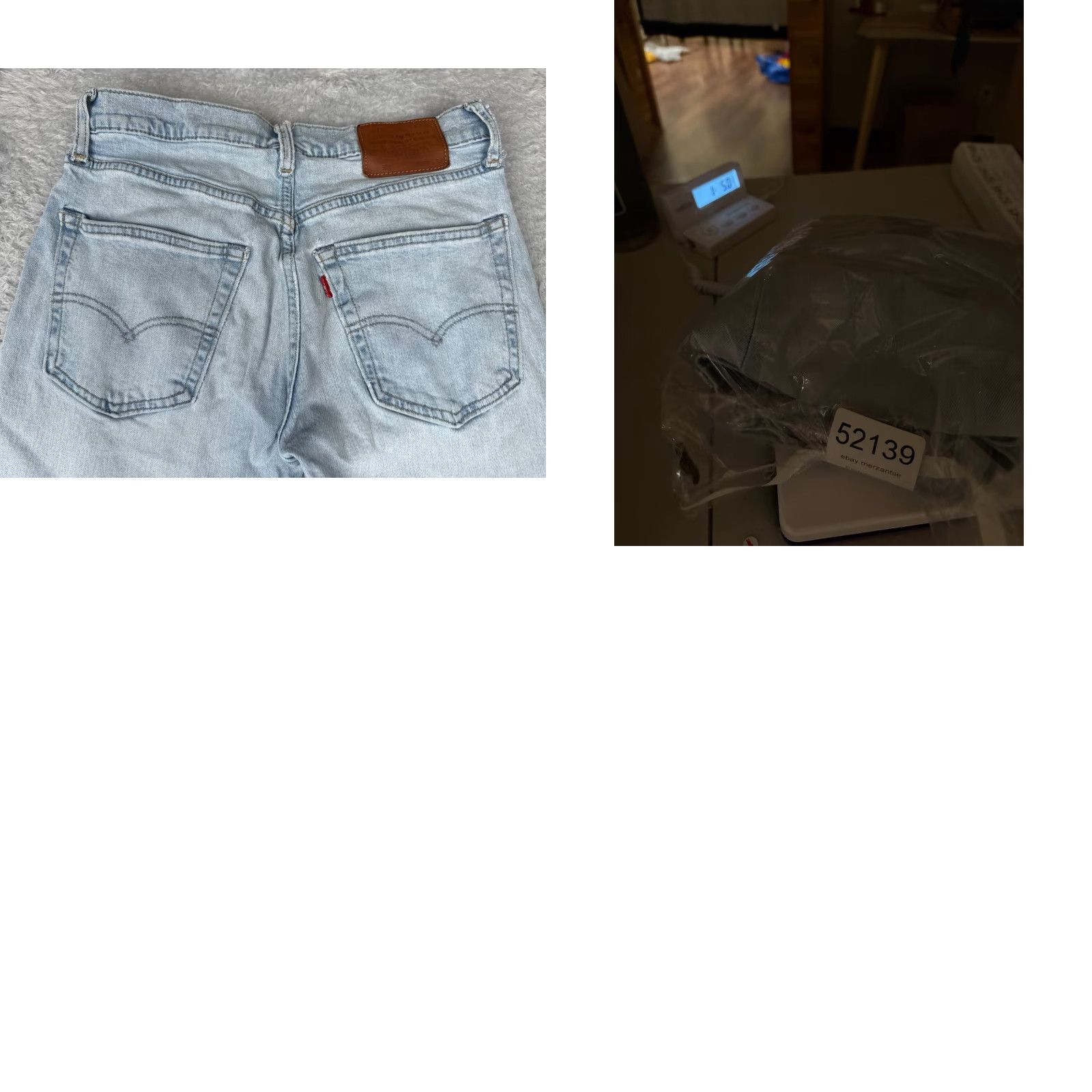 Levi's VINTAGE Levis 502 Jeans Adult 30x32 Blue Denim Straight Slim Medium Cotton Blend 5-Pocket Design Men Mens Jeans Size US 30 / EU 46 - 11 Thumbnail