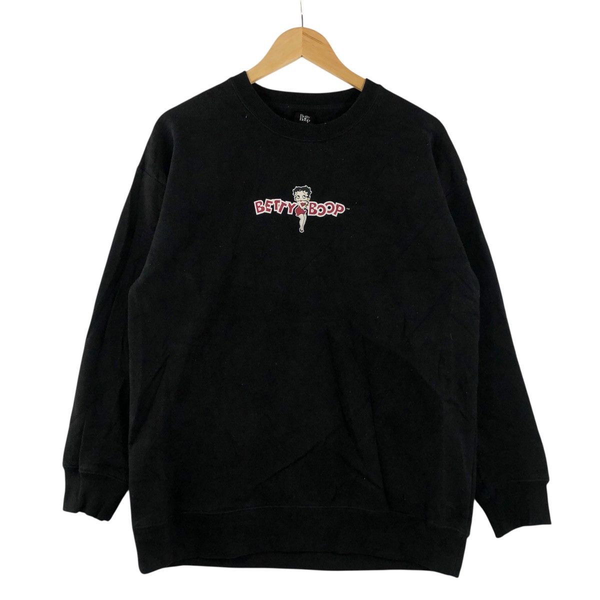 Vintage BETTY BOOP by Fleisher Studio Cartoon Crewneck Pullover Size US L / EU 52-54 / 3 - 2 Thumbnail