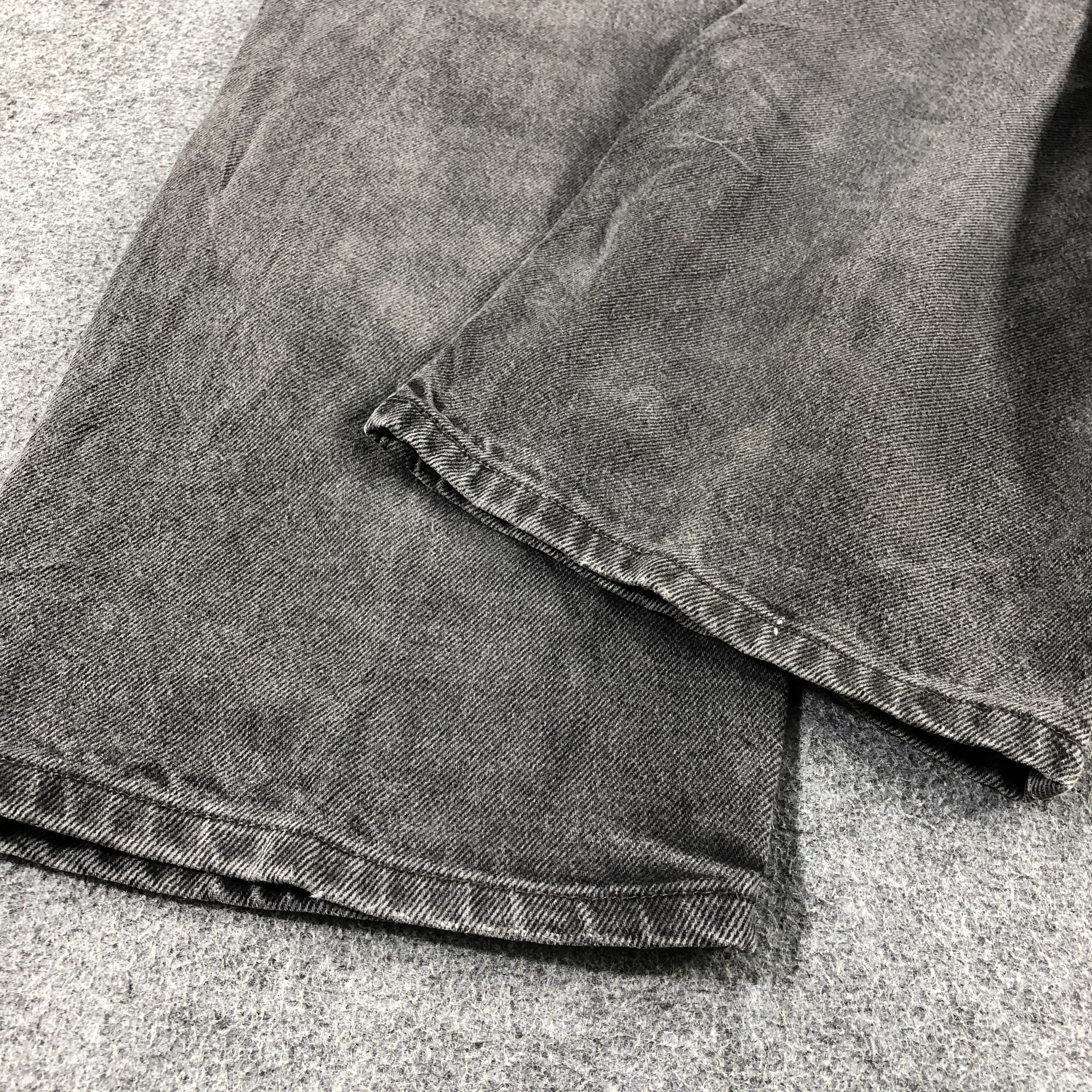 Levi's Vintage Faded Black Levis 505 Jeans-J2580 Size US 39 - 6 Thumbnail