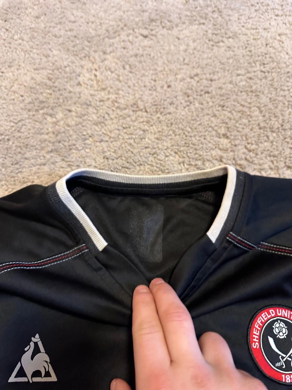 Le Coq Sportif SHEFFIELD UNITED 2008/09 AWAY FOOTBALL SHIRT LE COQ SPORTIF Size US S / EU 44-46 / 1 - 5 Thumbnail