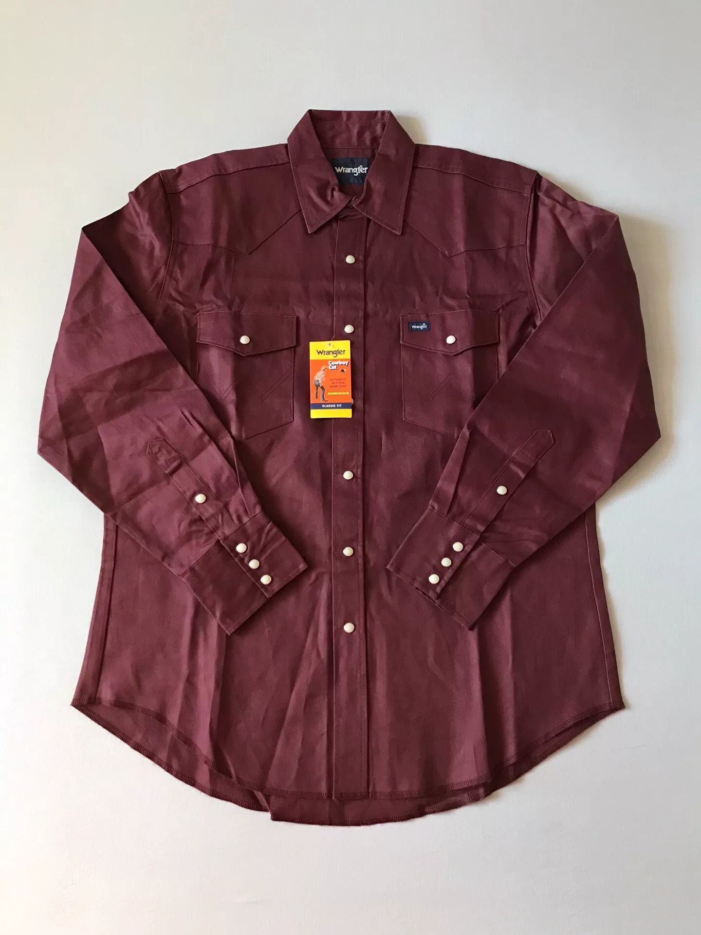 Wrangler Wrangler MS70719 Red Western Shirt Size US L / EU 52-54 / 3 - 1 Thumbnail