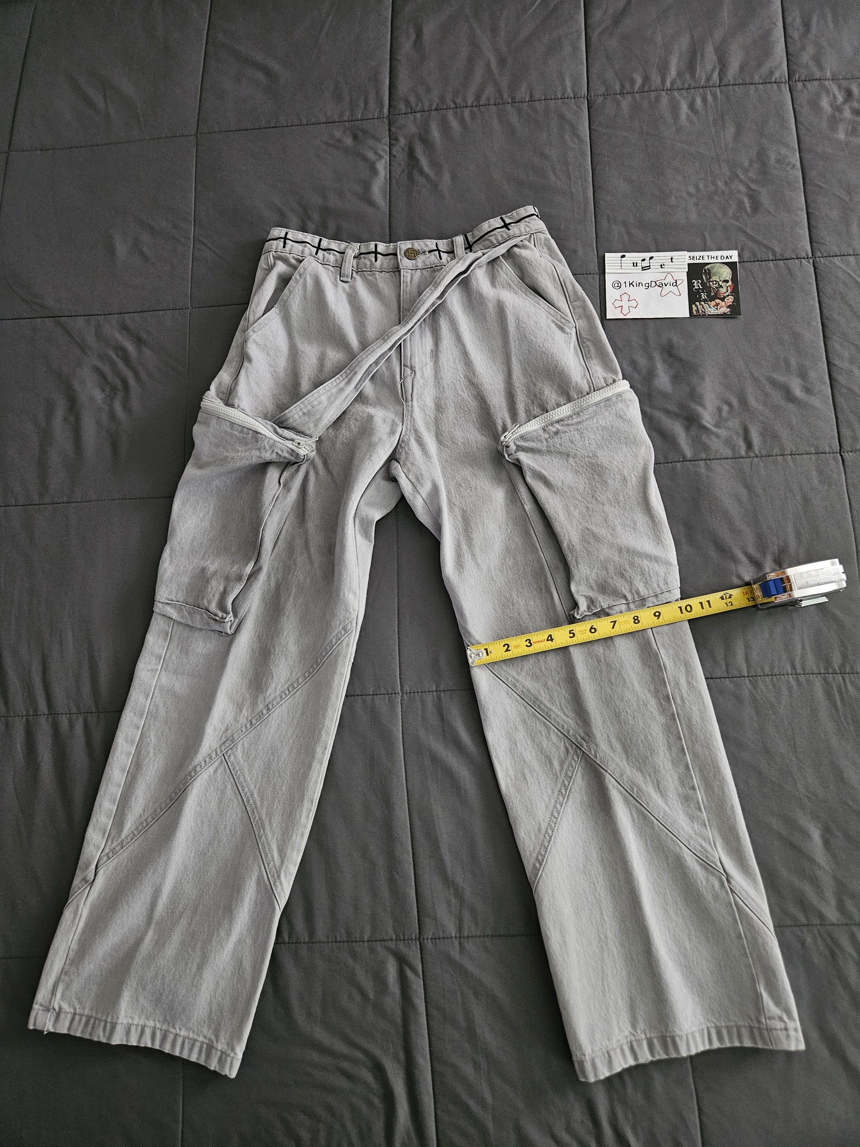 Other Brain Cargo Pants By VeesClothing Size US 28 / EU 44 - 13 Thumbnail