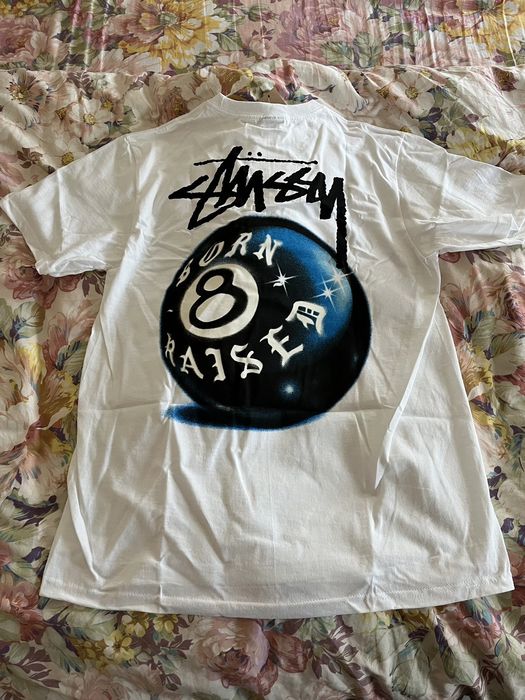 Stussy Stussy X Born & Raised 8 ball tee | Grailed