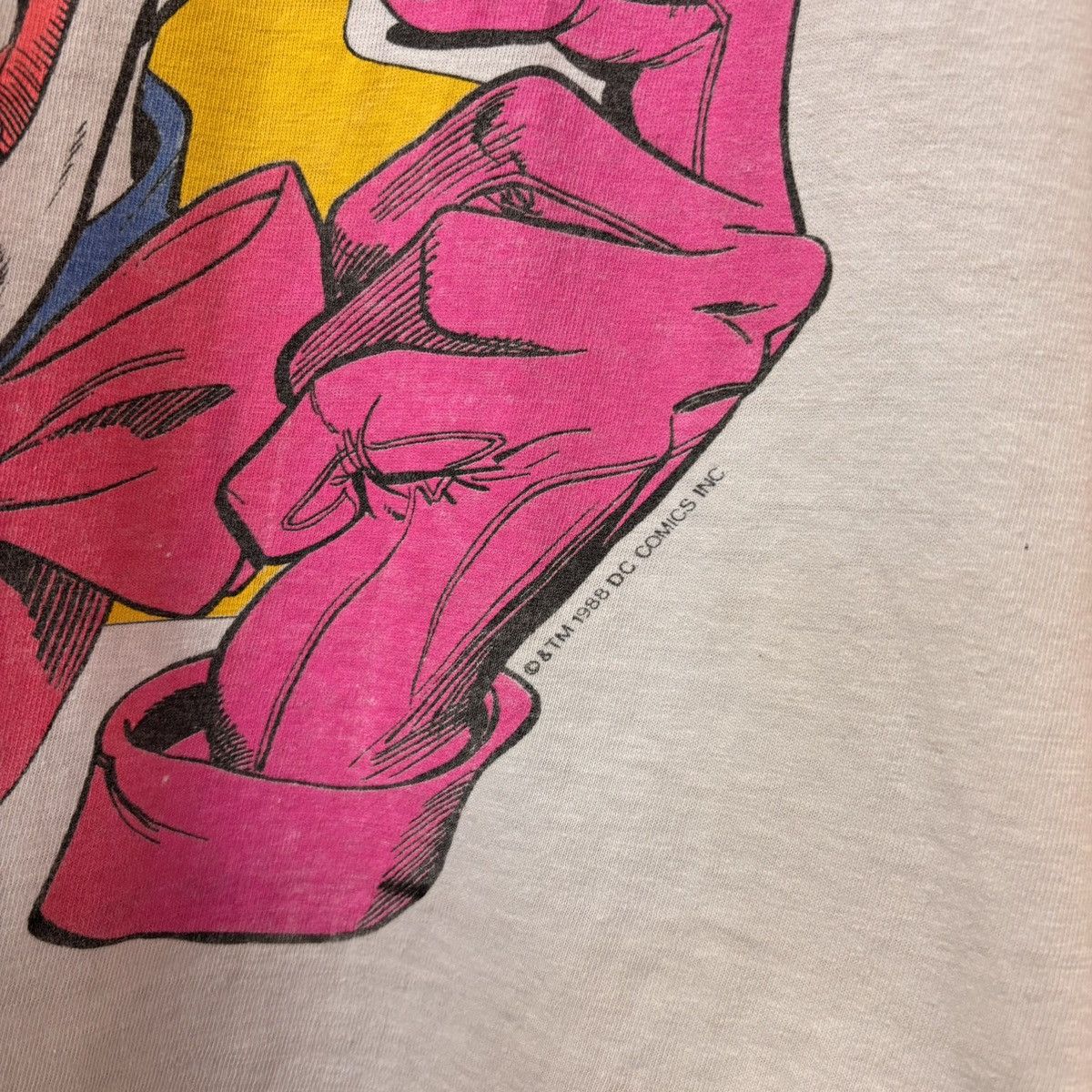 DC × Vintage 1988 "THE JOKER" Vintage "BATMAN" Adult Large TEE-SHIRT Size US XL / EU 56 / 4 - 2 Thumbnail