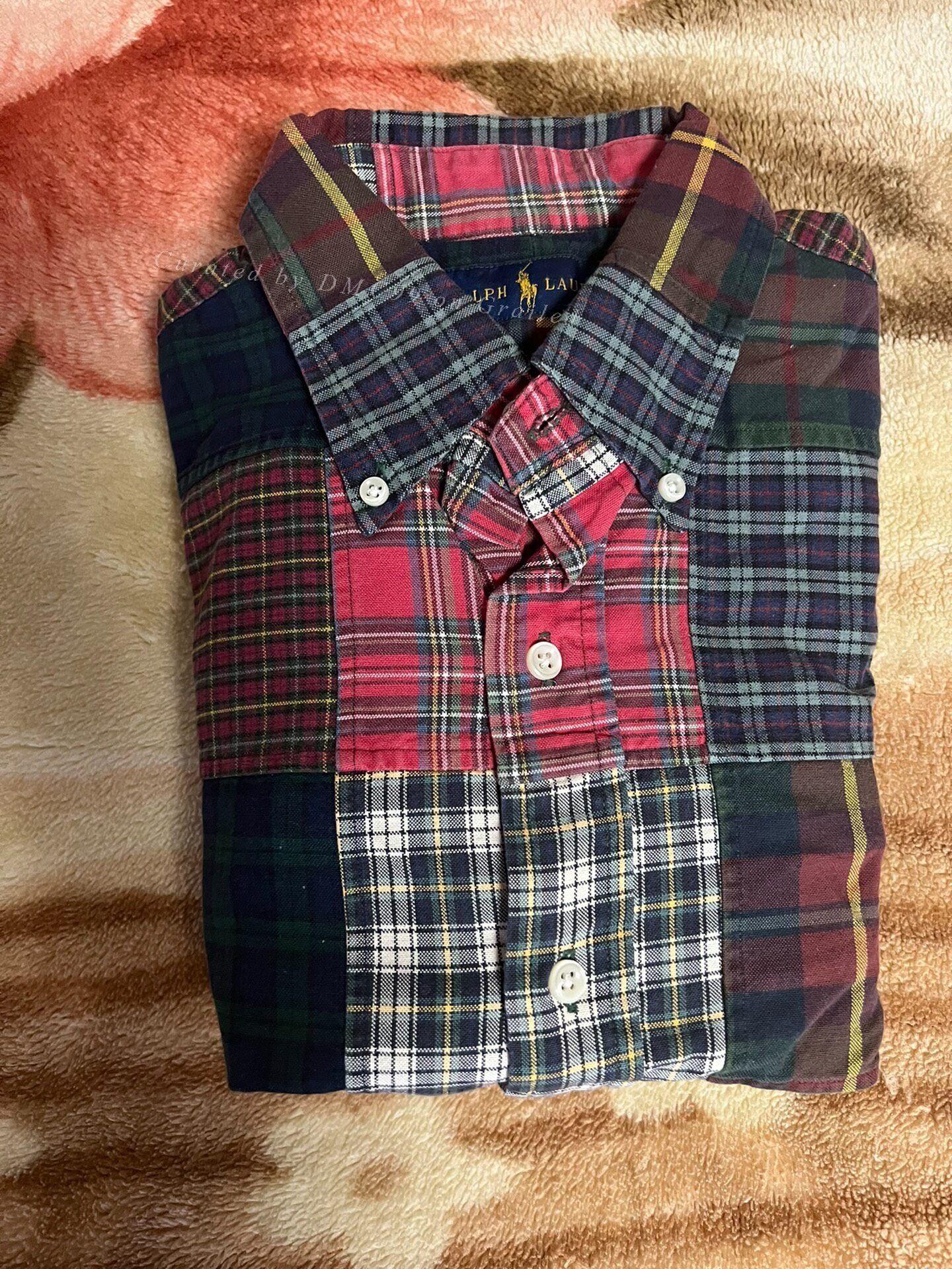 Ralph Lauren Ralph Lauren Patchwork Plaid Shirt Size US S / EU 44-46 / 1 - 1 Thumbnail